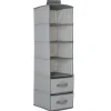 6 Shelf Storage with 2 Drawers