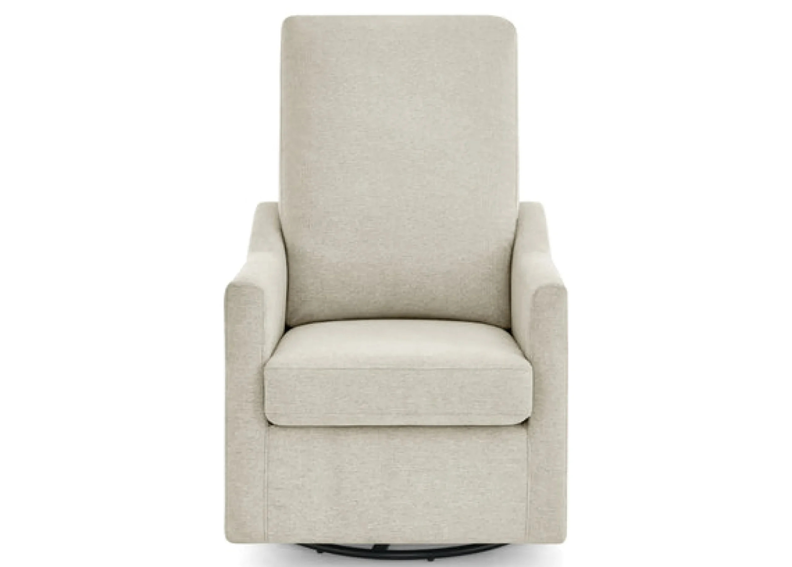 Andie Nursery Glider Swivel Chair with Stain-Resistant LiveSmart Fabric