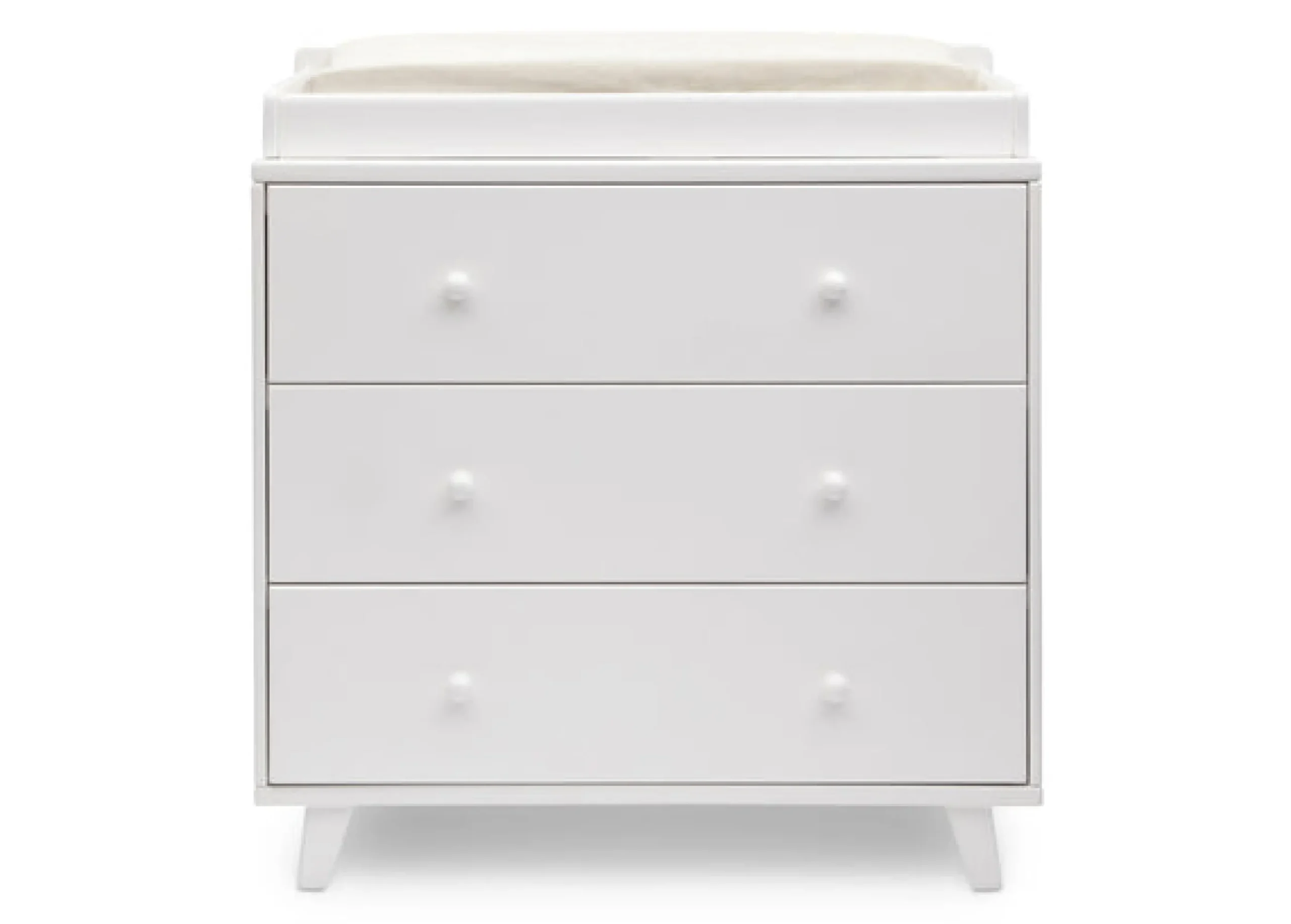 Ava 3 Drawer Dresser with Changing Top and Interlocking Drawers