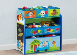 CoComelon 6 Bin Design and Store Toy Organizer