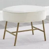 Ella Ottoman with LiveSmart Evolve Fabric