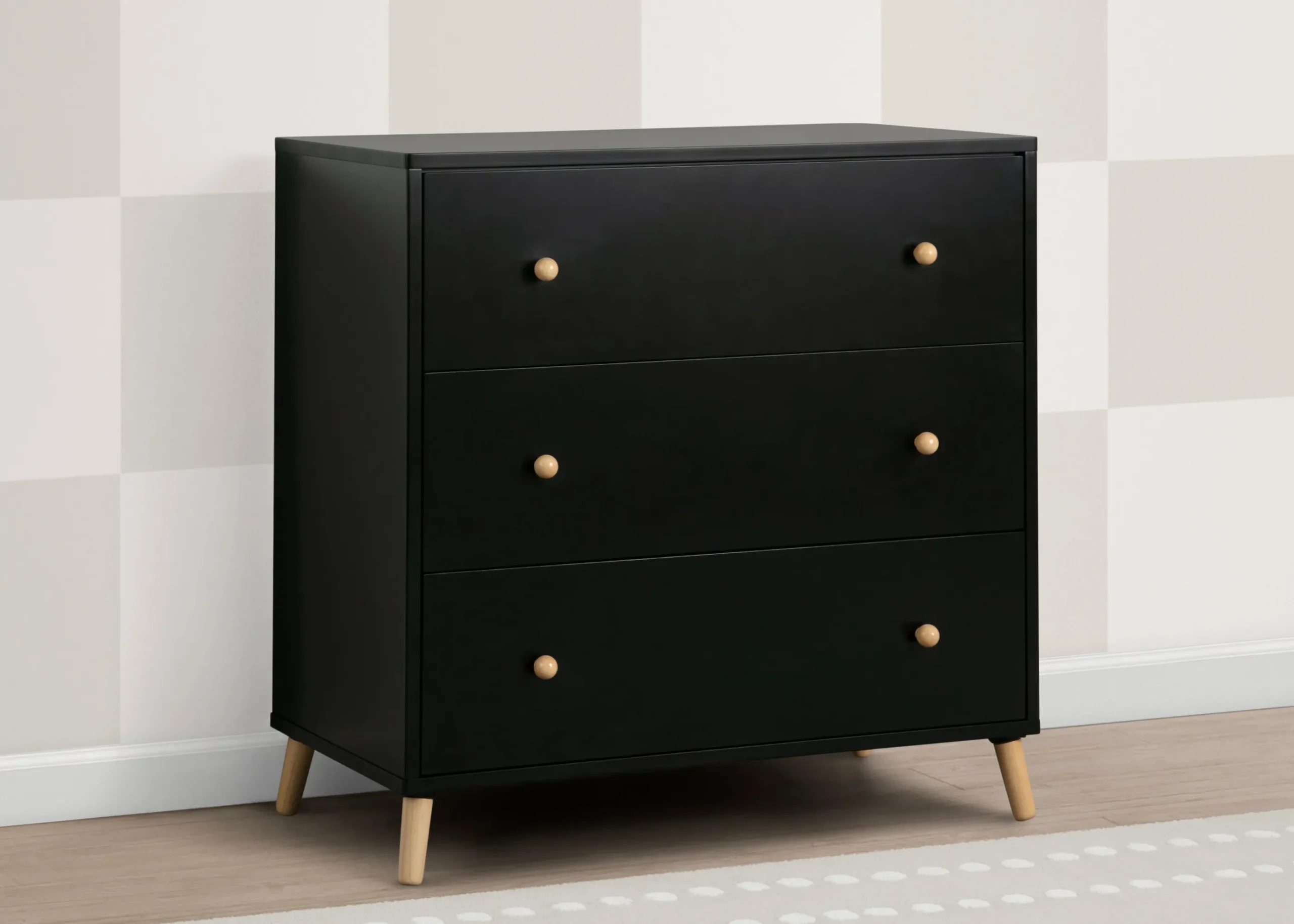 Essex 3 Drawer Dresser with Interlocking Drawers