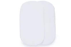 Fitted Bassinet Sheet Set, 2-Pack – Compatible with the Following Simmons Kids Bassinet: 25501
