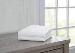 Fitted Bassinet Sheet Set, 2-Pack - Compatible with the Following Delta Children Bassinet: 24002