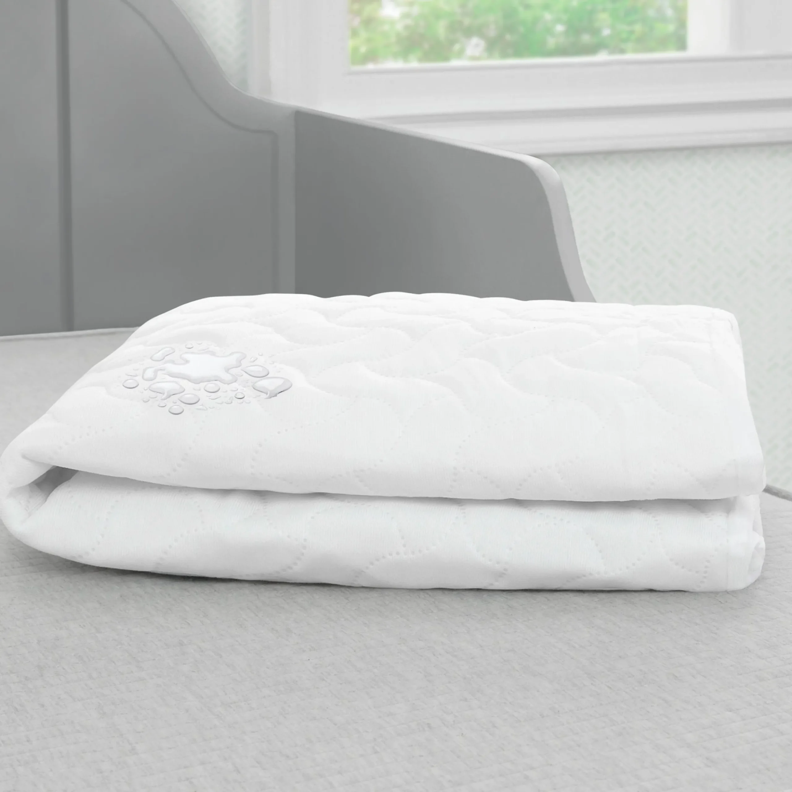 Fitted Crib Mattress Pad