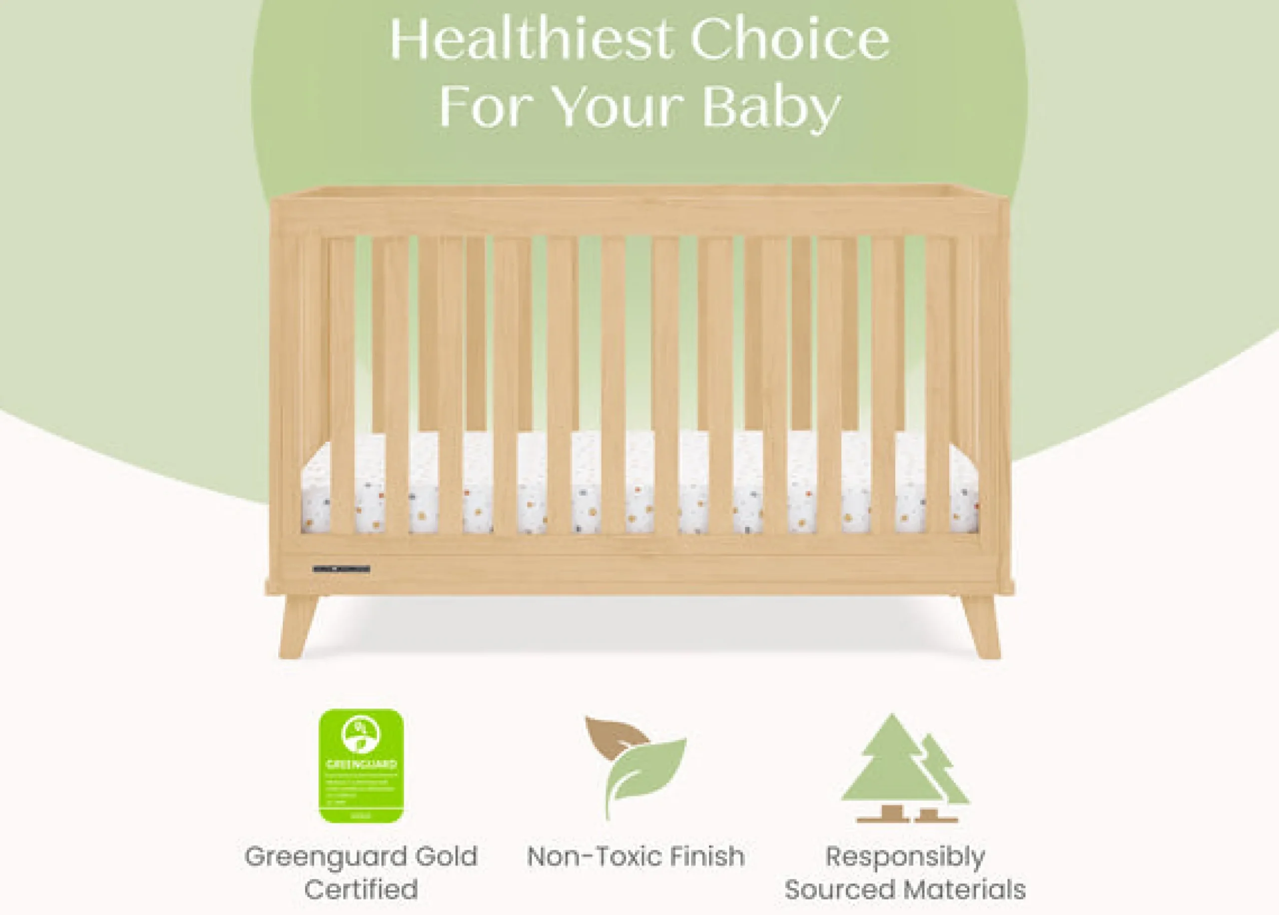 Frankie 4-in-1 Convertible Crib