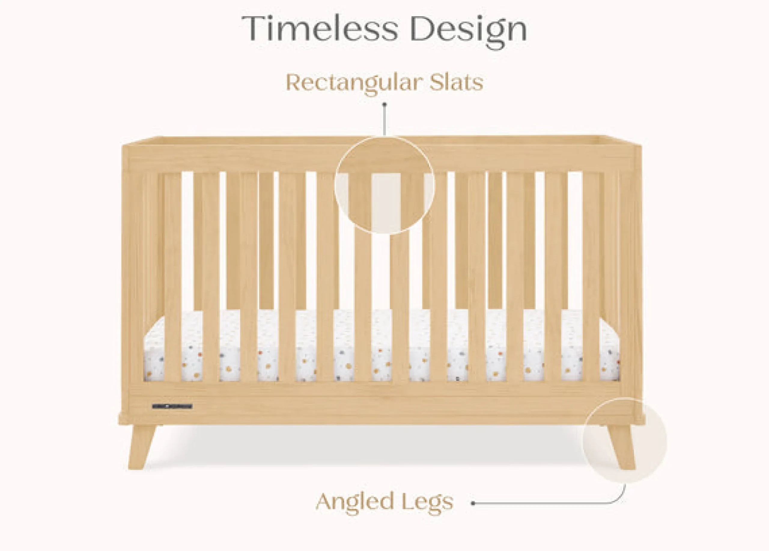 Frankie 4-in-1 Convertible Crib