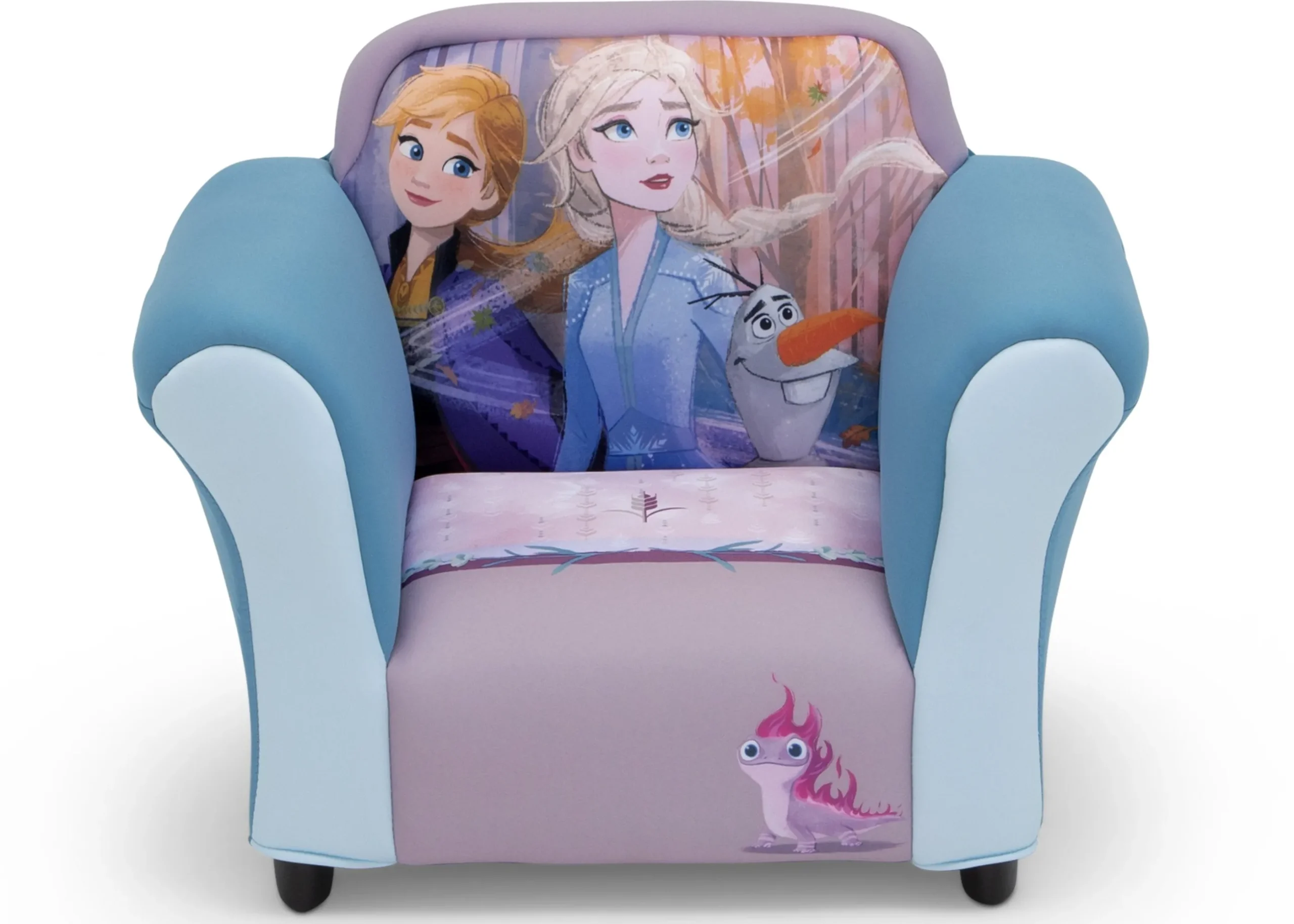 Frozen II Upholstered Chair with Sculpted Plastic Frame