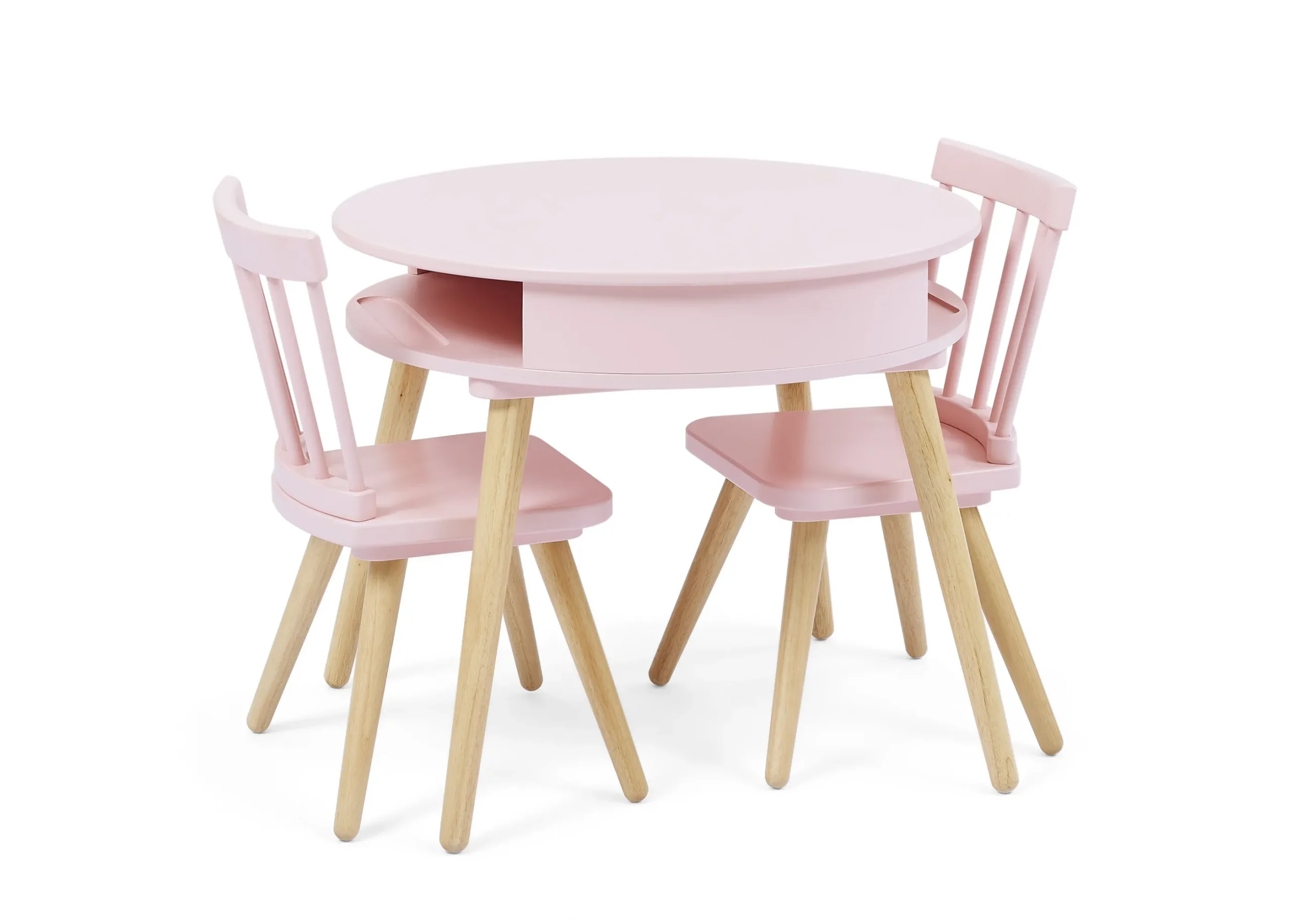 Hudson Storage Table & 2-Piece Chair Set