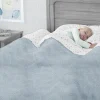 Inflatable Bed Rails for Toddlers & Kids with Foot Pump (2 Pack)