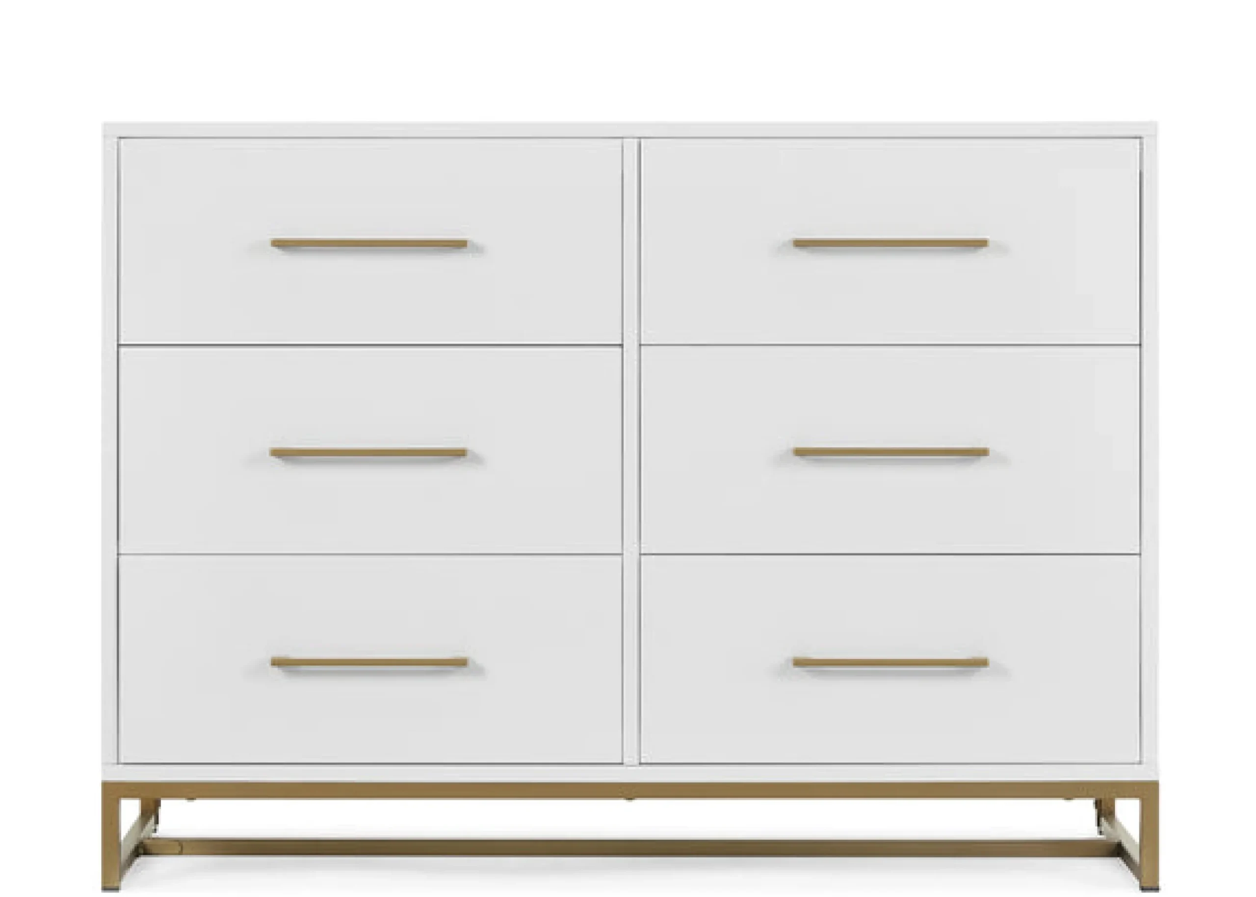 Jade 6 Drawer Dresser with Interlocking Drawers