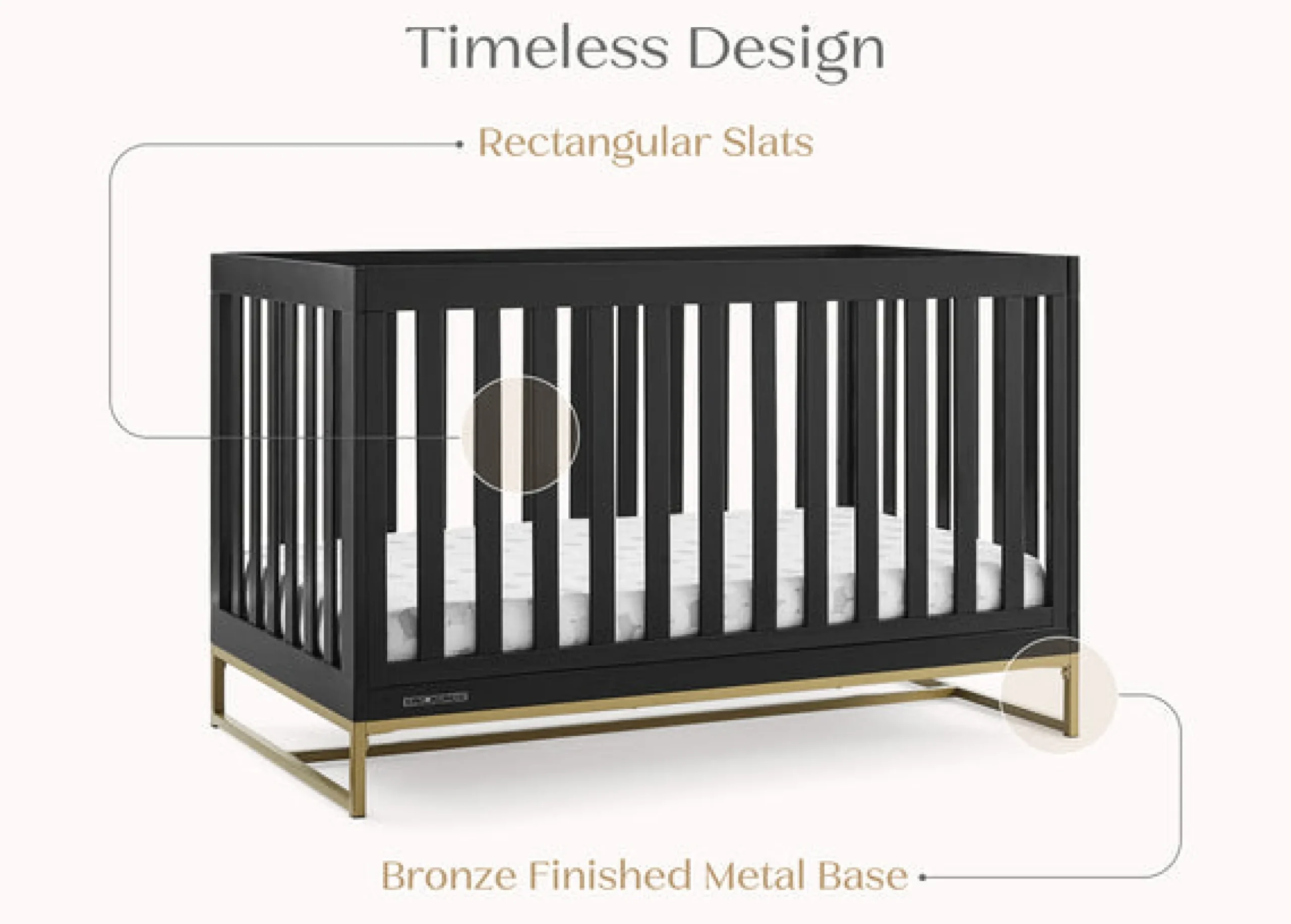 Jade 4-in-1 Convertible Crib