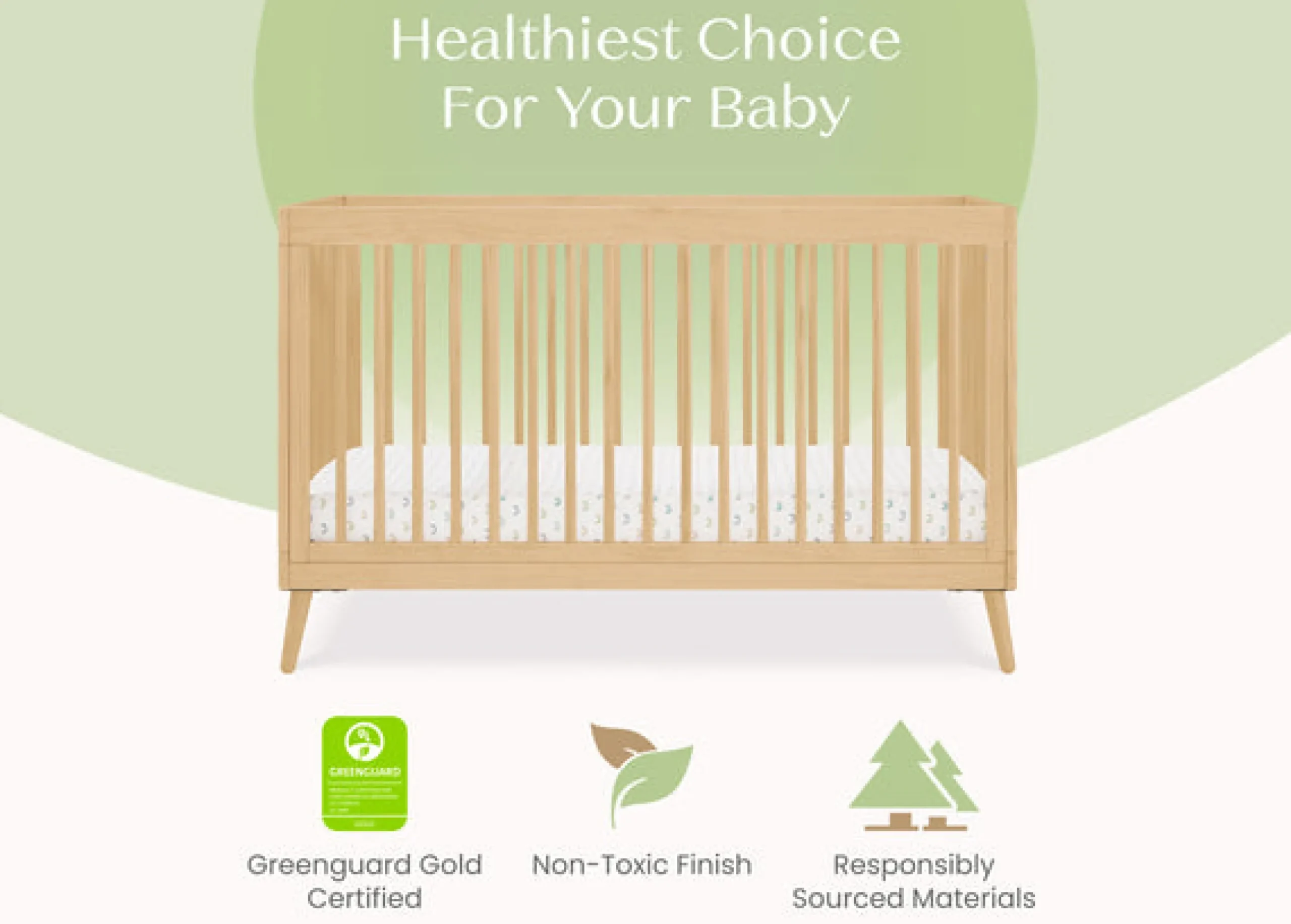 Jordan 4-in-1 Convertible Crib
