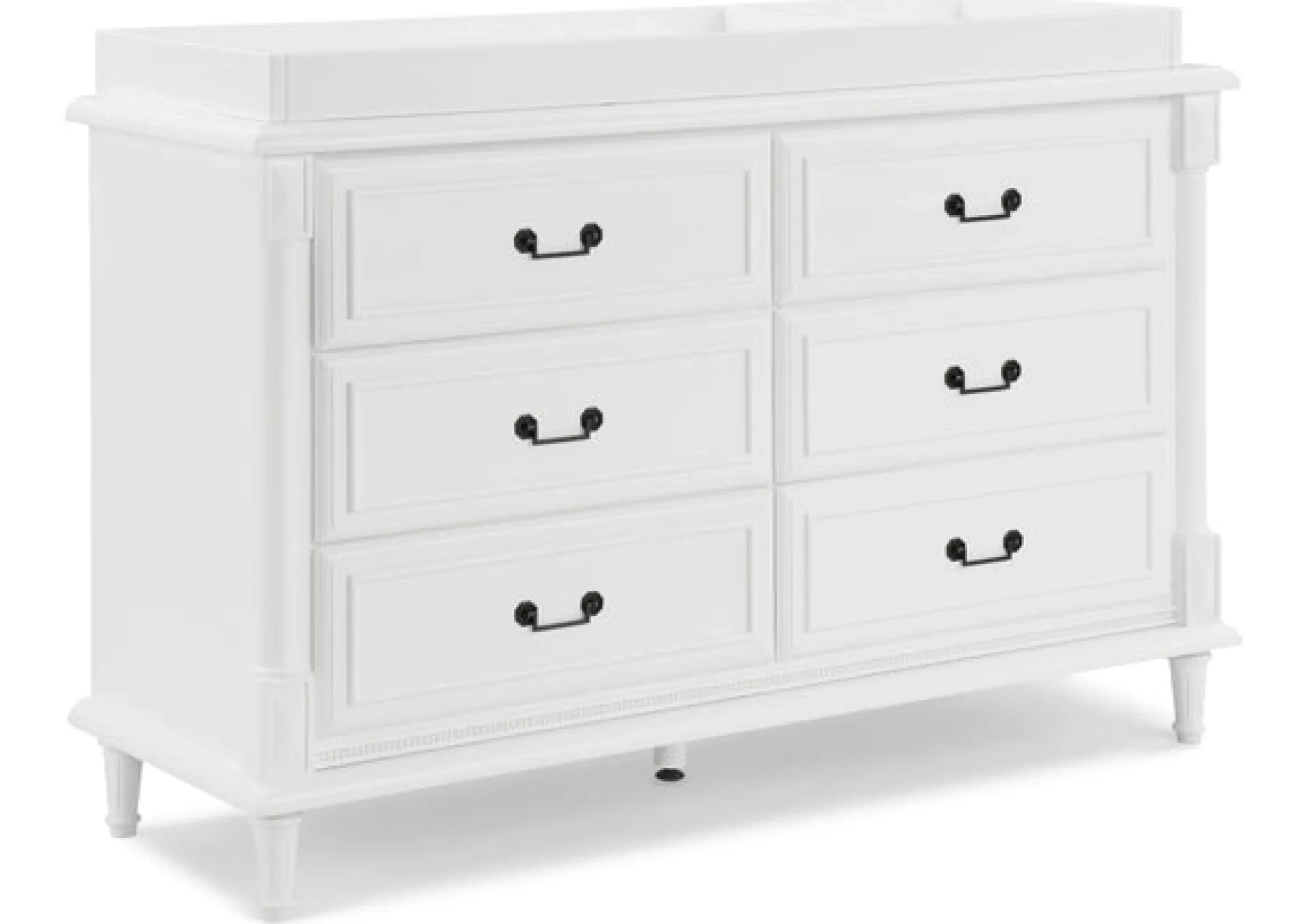 Juliette 6 Drawer Dresser with Changing Top and Interlocking Drawers