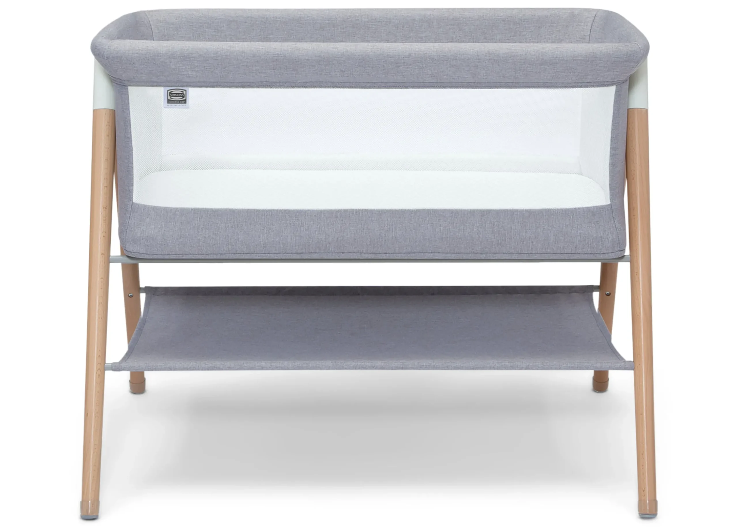 Koi by the Bed Bassinet with Natural Beechwood Legs