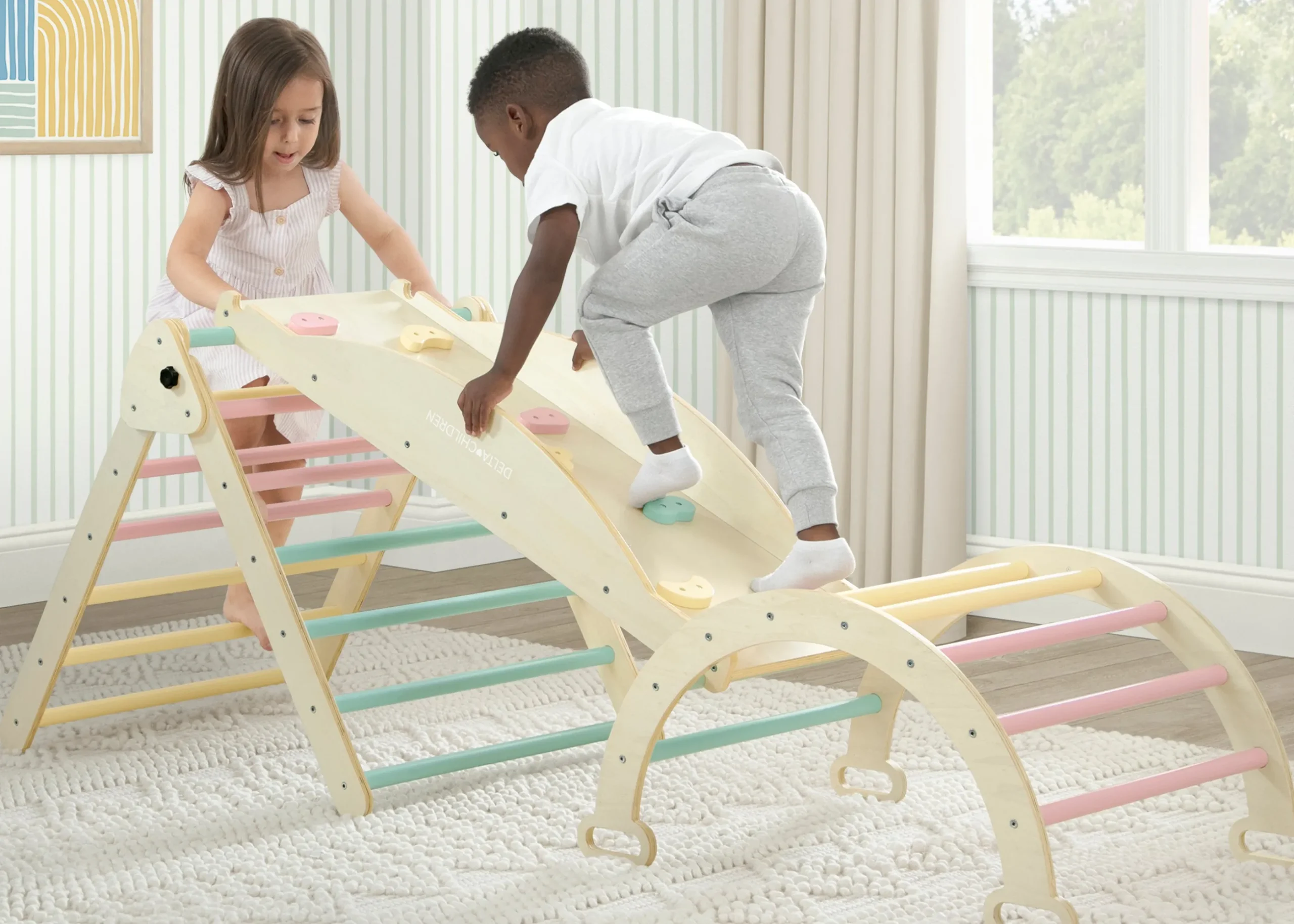 Lil’ Climber Gym - Indoor Climbing Gym Playground for Kids