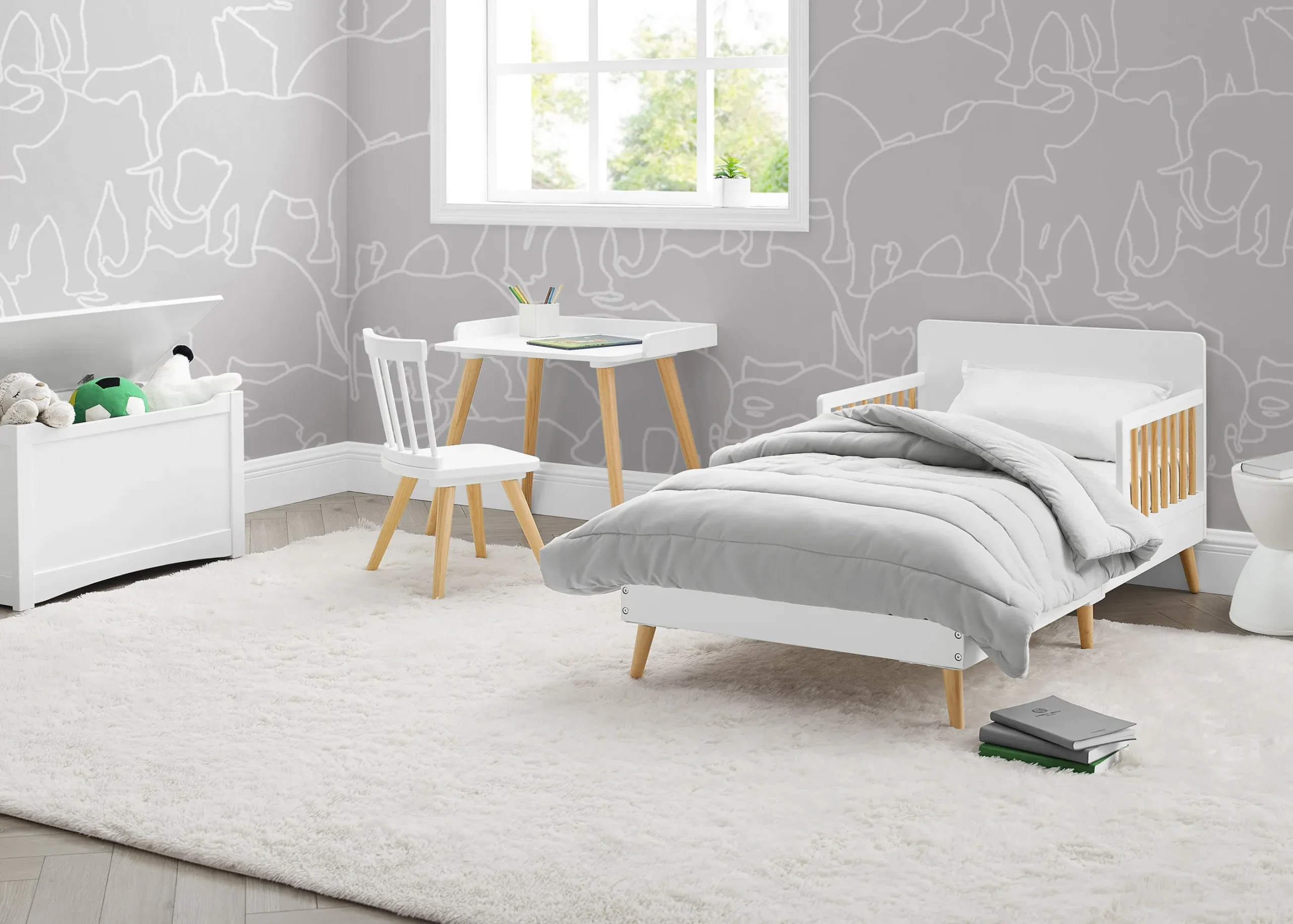 Logan Wood Toddler Bed