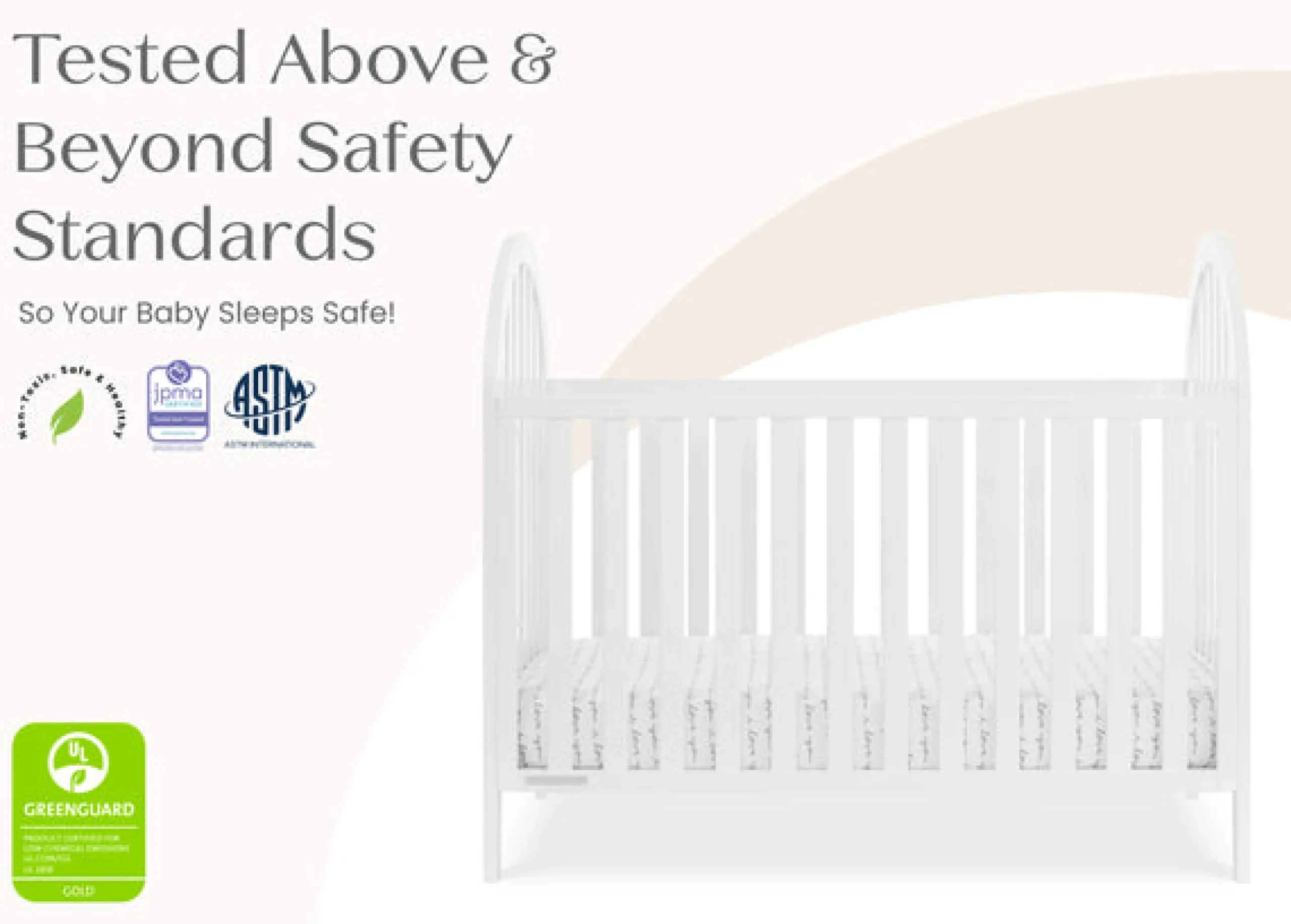 Milano 4-in-1 Convertible Crib