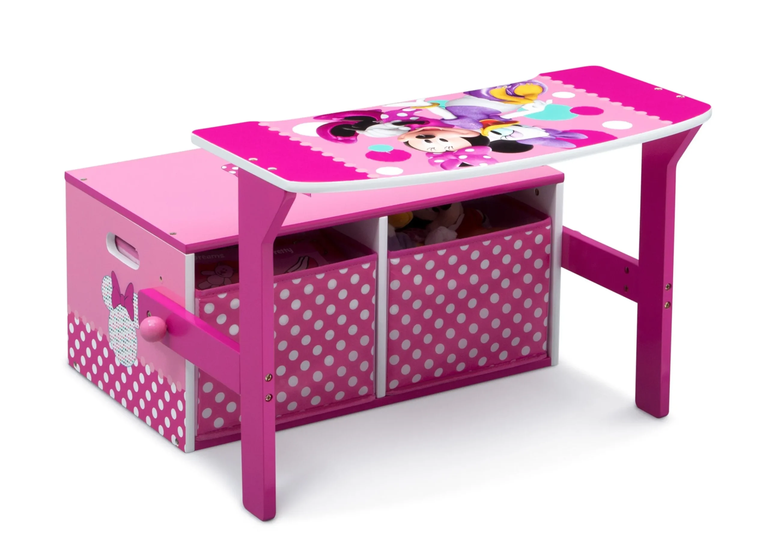 Minnie Mouse Activity Bench