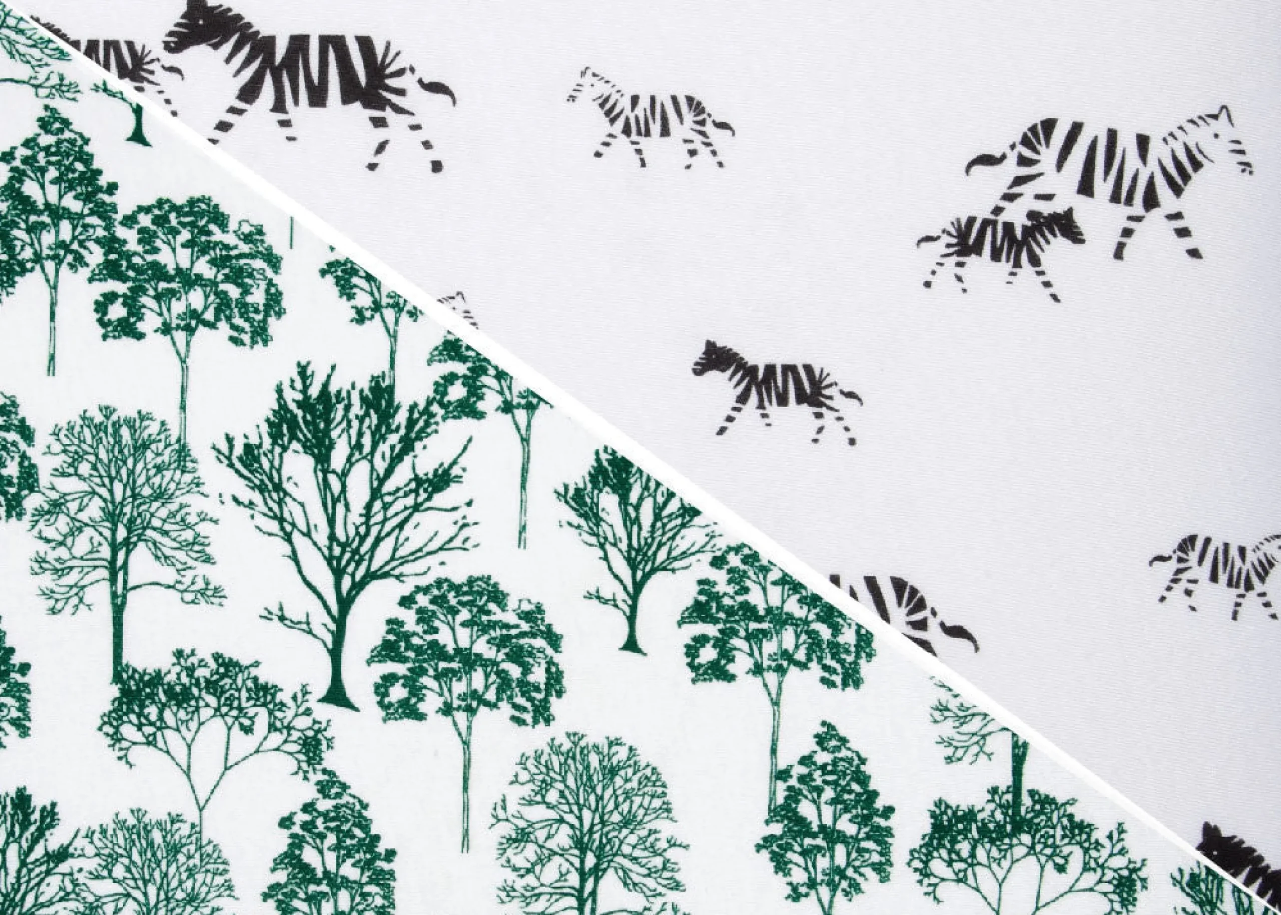 Modern Safari Fitted Crib Sheets - 2 Pack