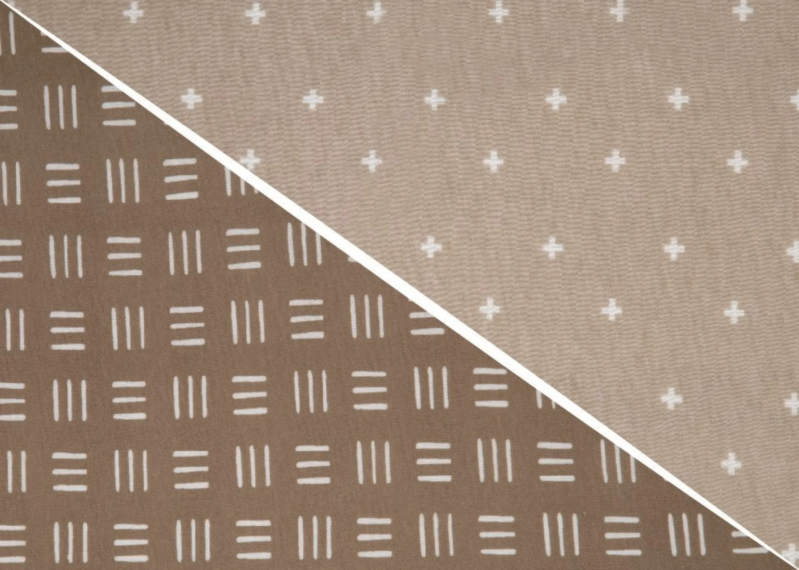 Neutral Boho Fitted Crib Sheets - 2 Pack