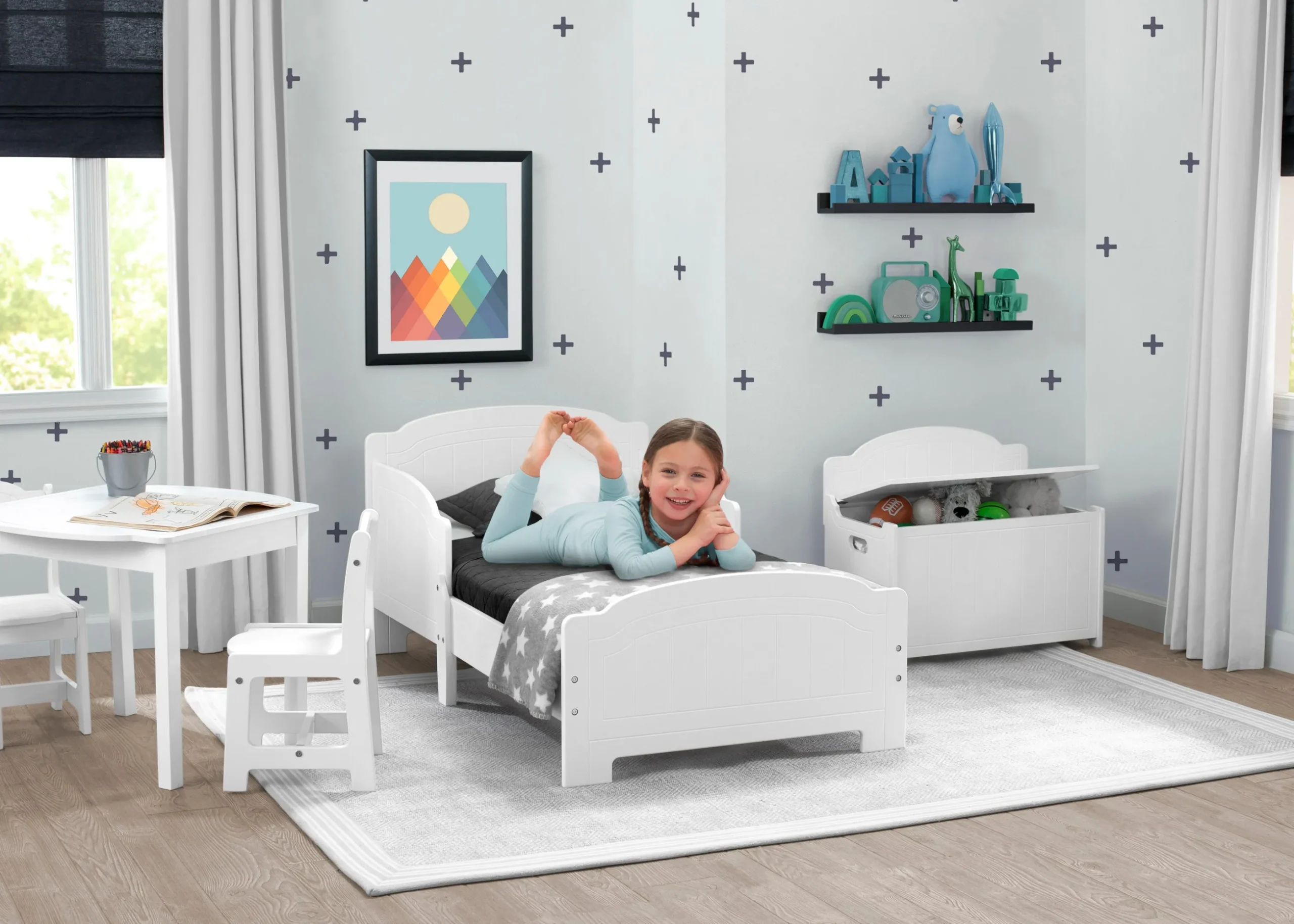 Newport Wood Toddler Bed