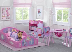 Peppa Pig 6 Bin Design and Store Toy Organizer