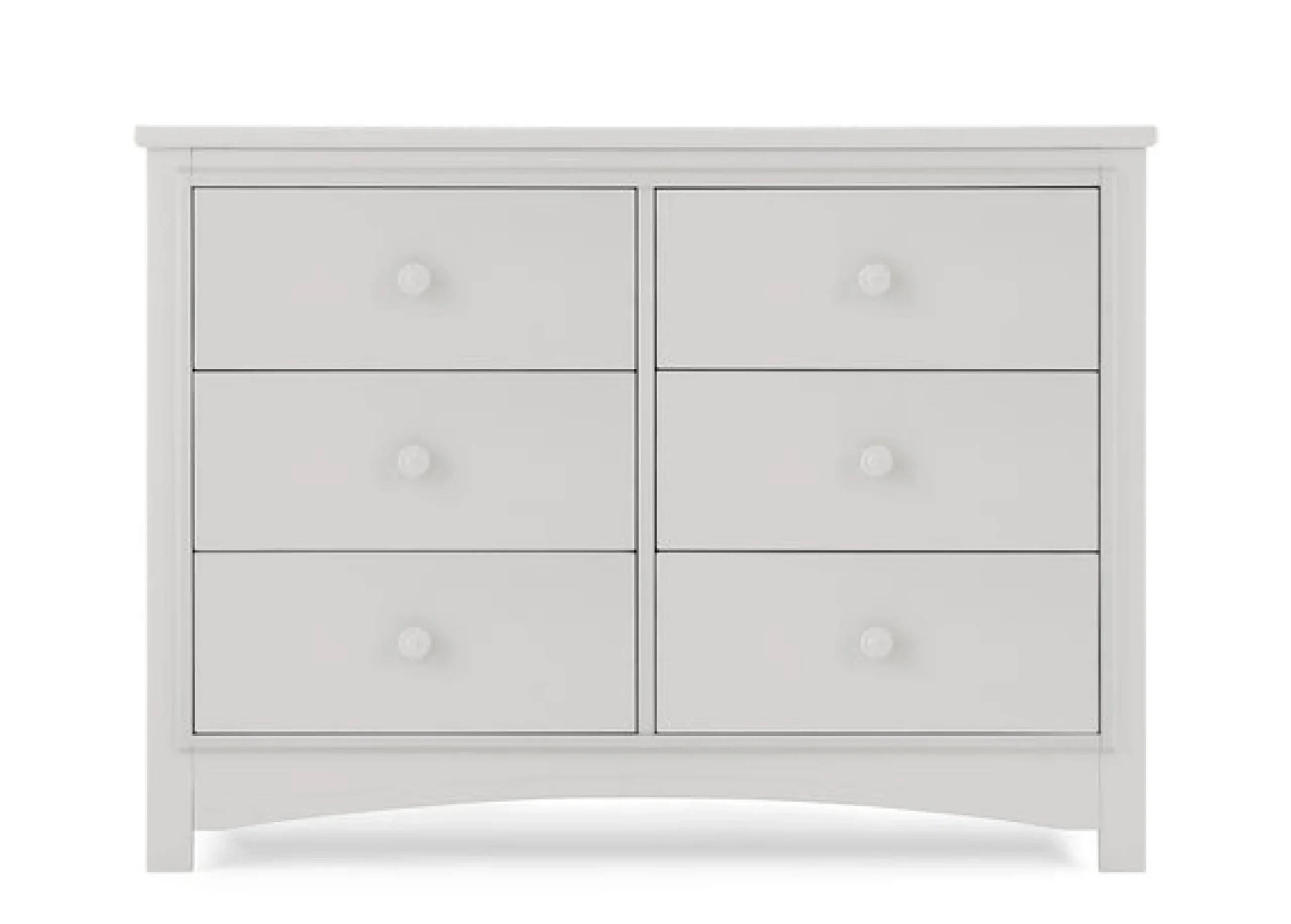 Perry 6 Drawer Dresser with Interlocking Drawers
