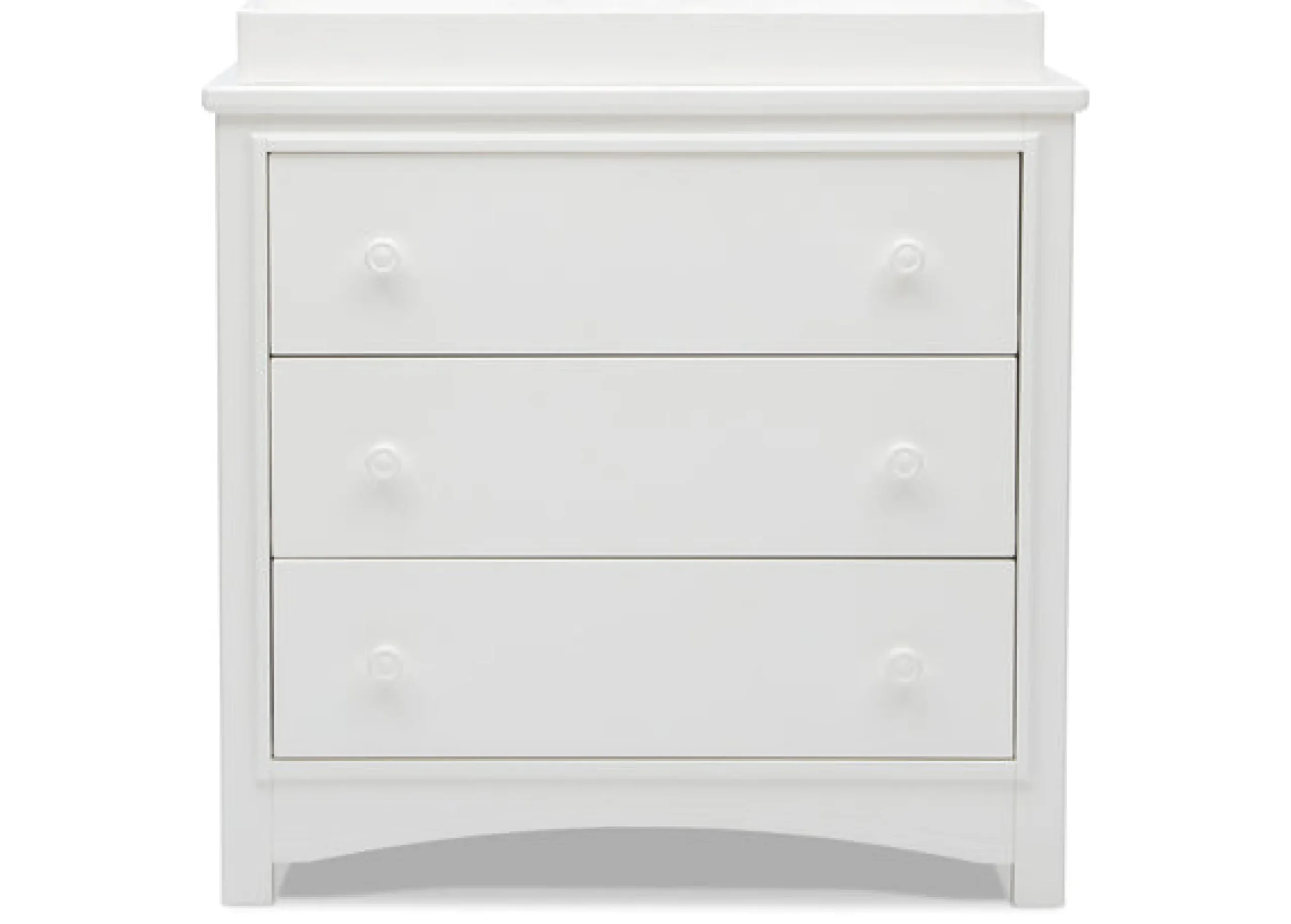 Perry 3 Drawer Dresser with Changing Top and Interlocking Drawers