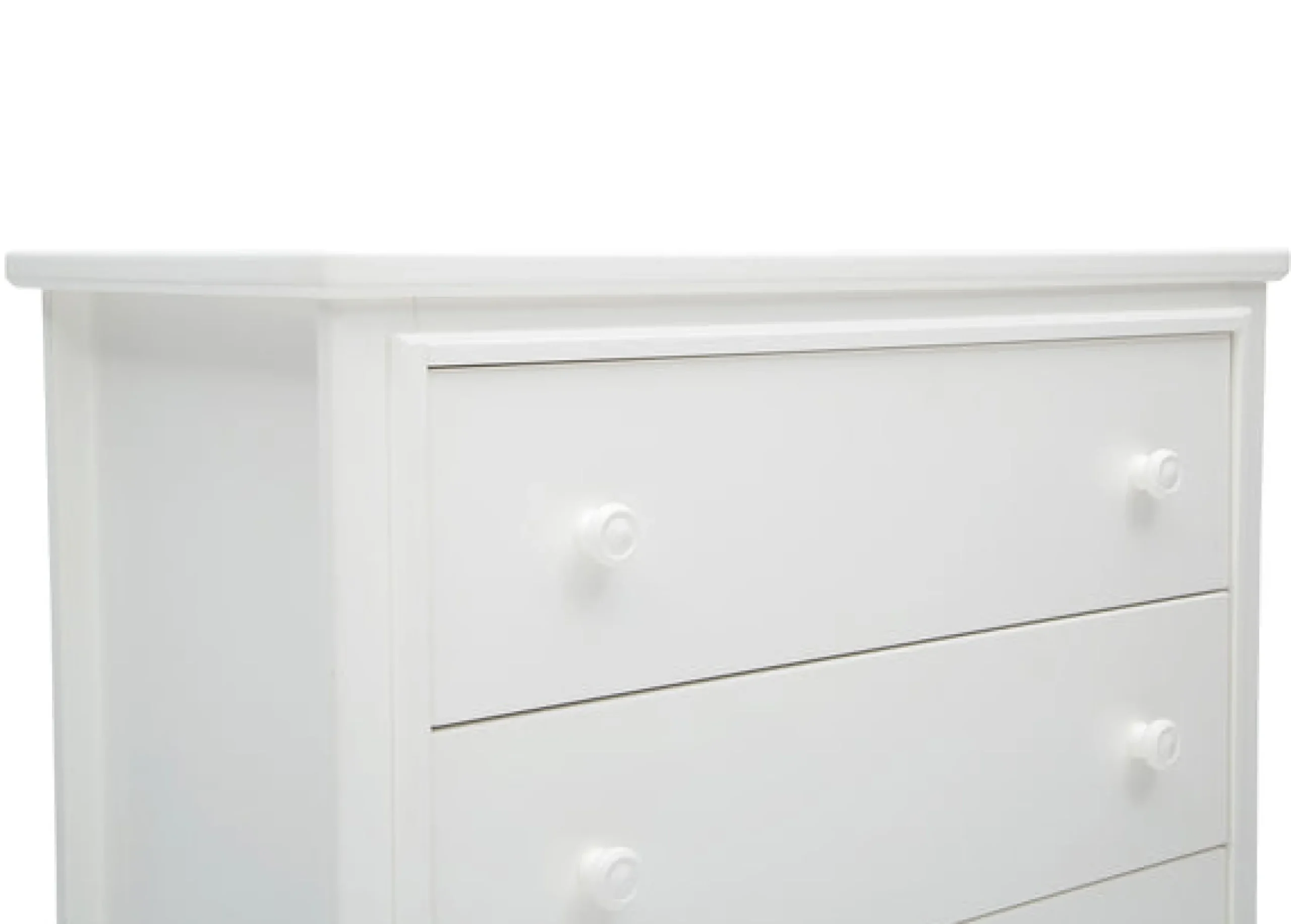 Perry 3 Drawer Dresser with Changing Top and Interlocking Drawers