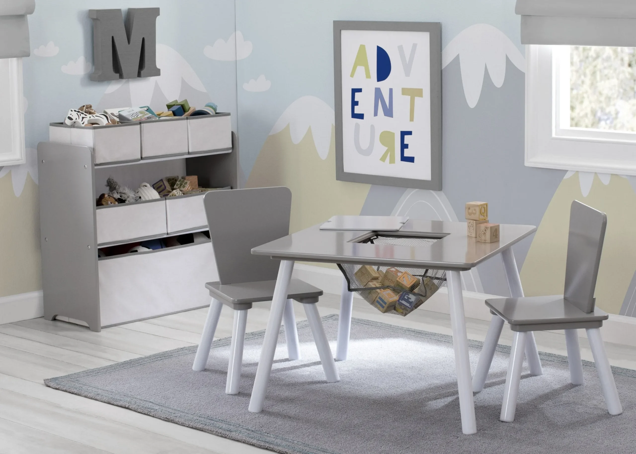 4-Piece Toddler Playroom Set