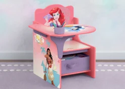 Princess Chair Desk with Storage Bin