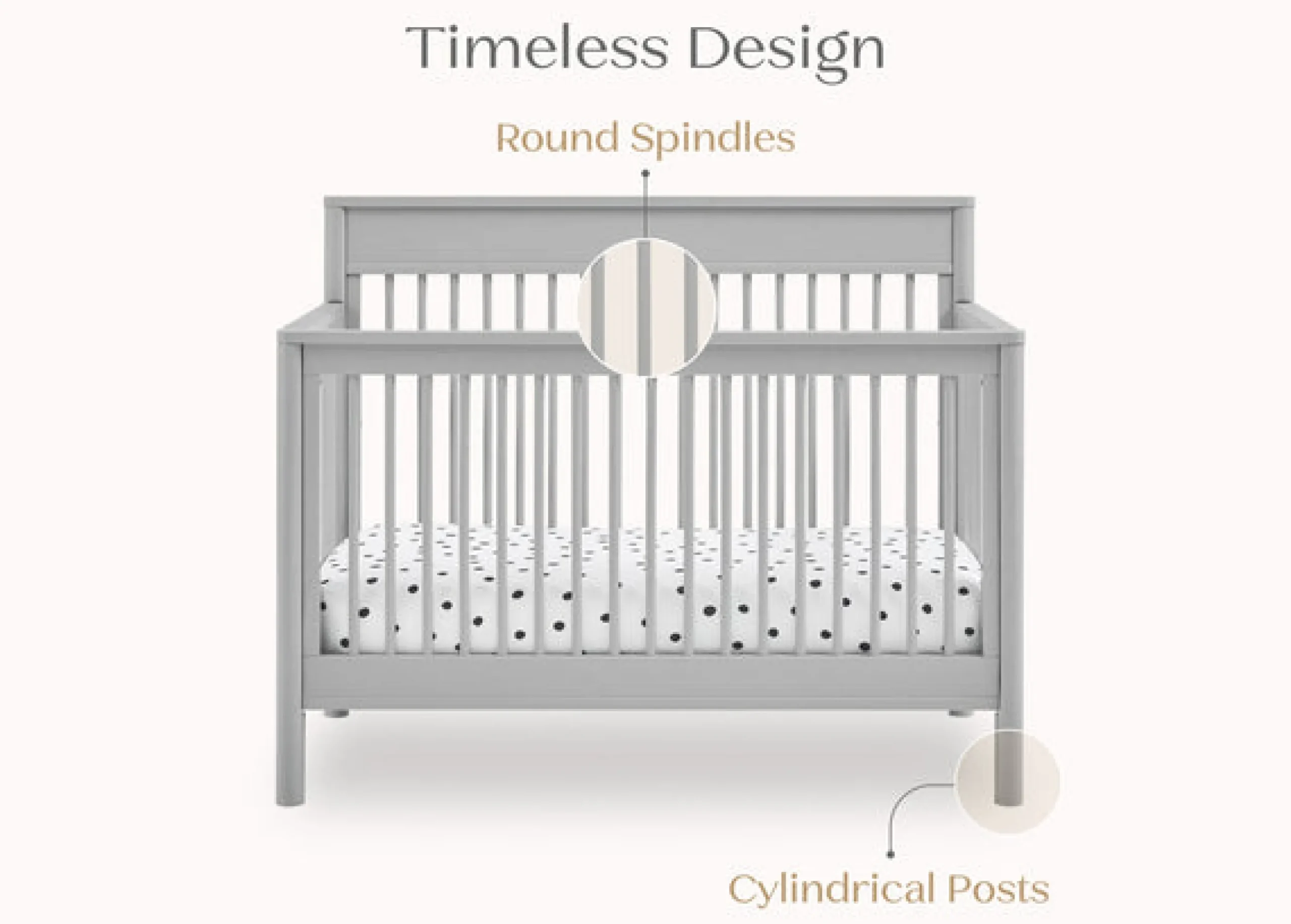 Remy 6-in-1 Convertible Crib