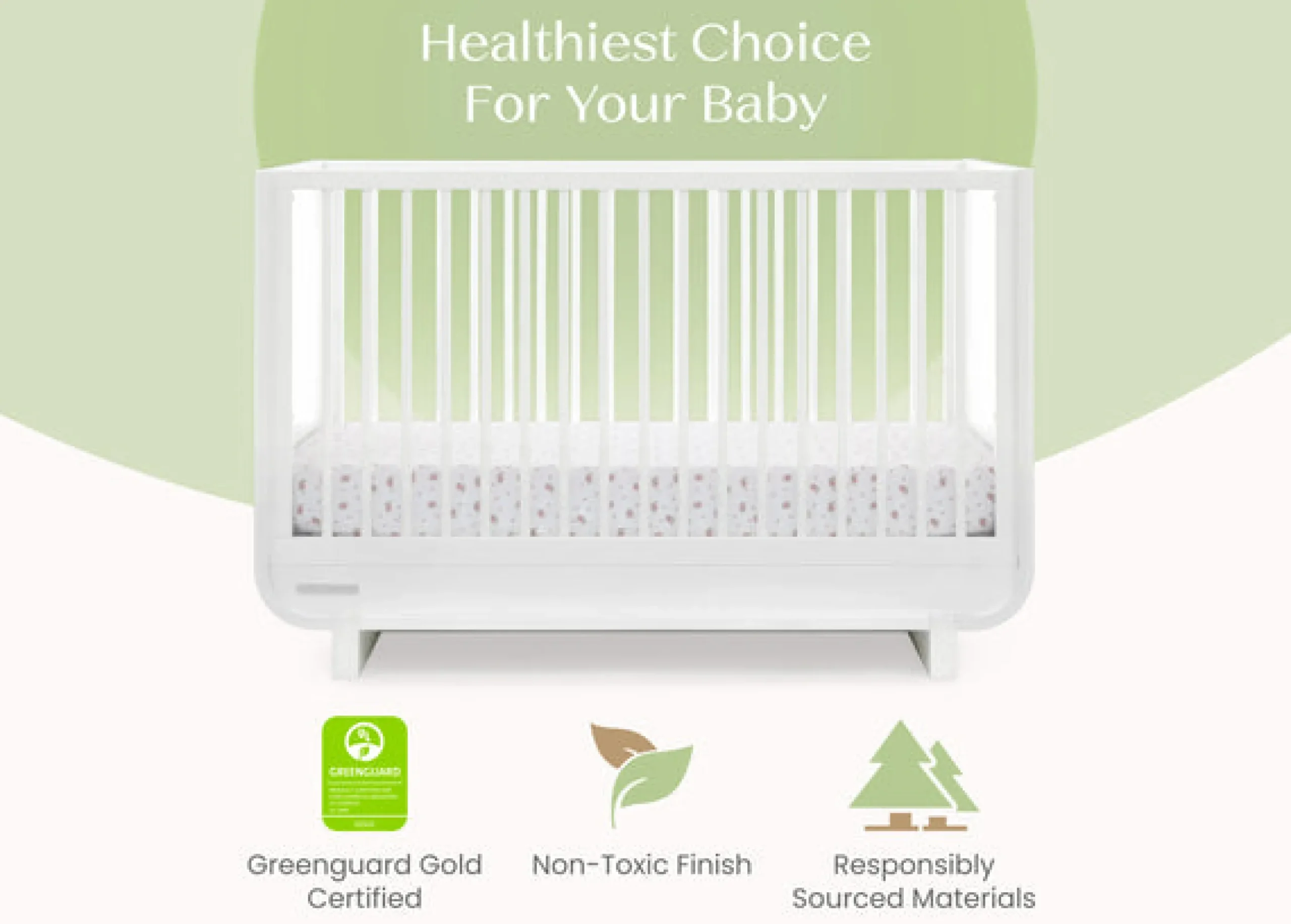 Rhodes 4-in-1 Convertible Crib