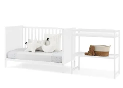 Ruby 6-in-1 Convertible Crib & Changing Table 2-Piece Set