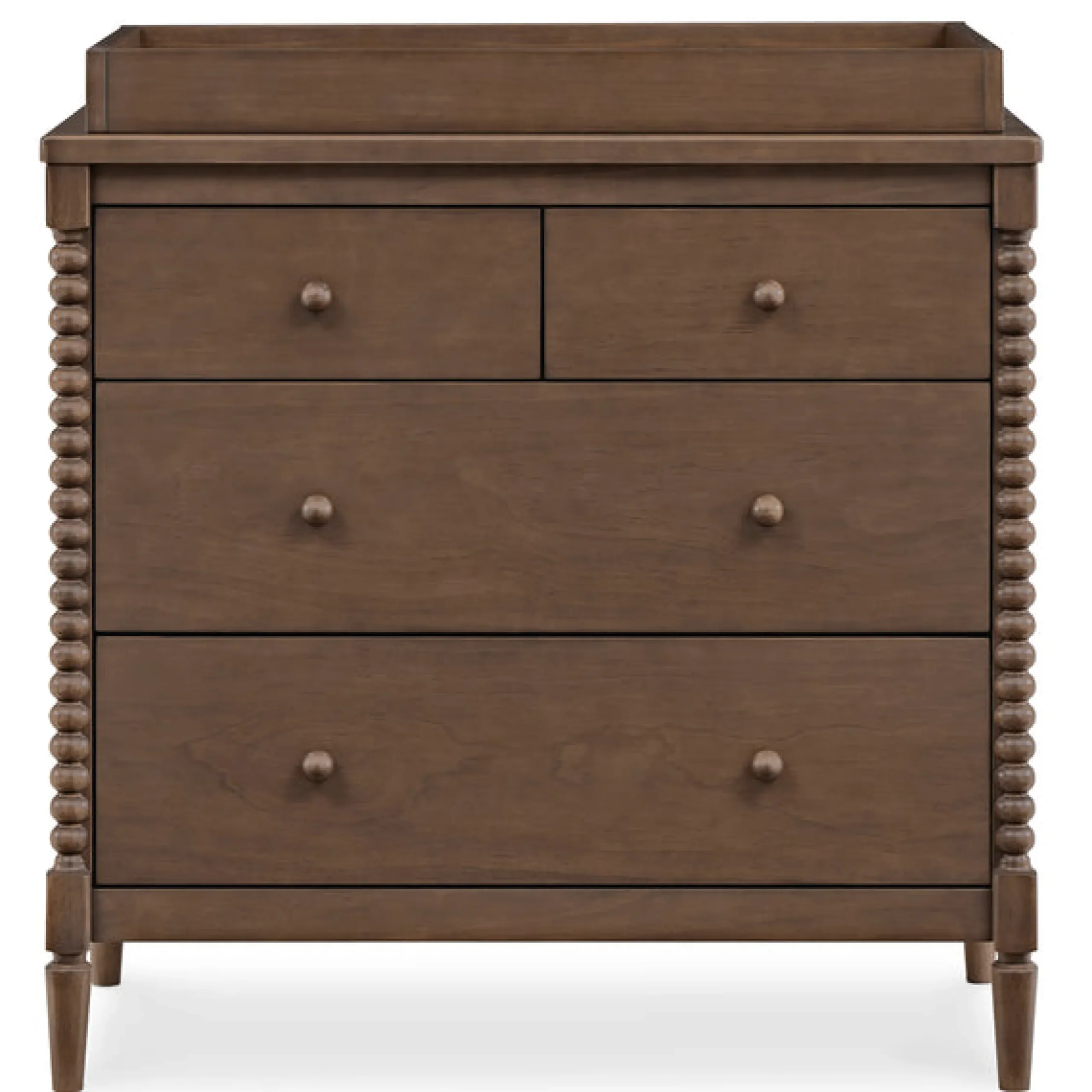 Saint 4 Drawer Dresser with Changing Top and Interlocking Drawers