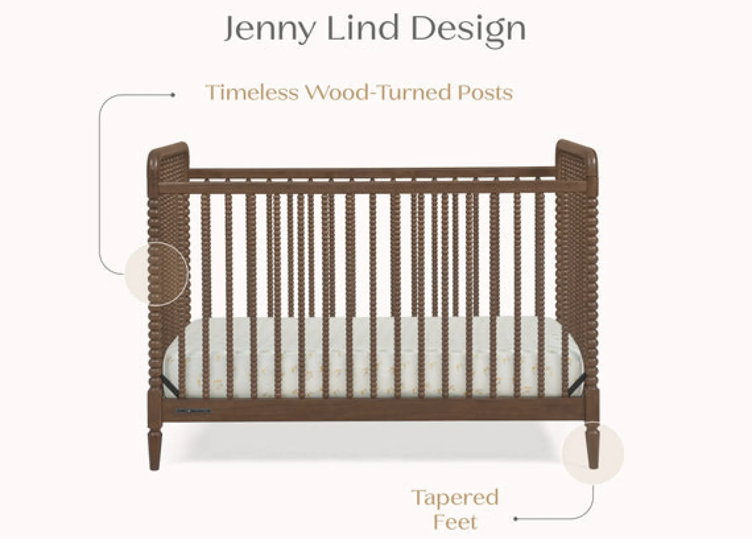 Saint 4-in-1 Convertible Crib
