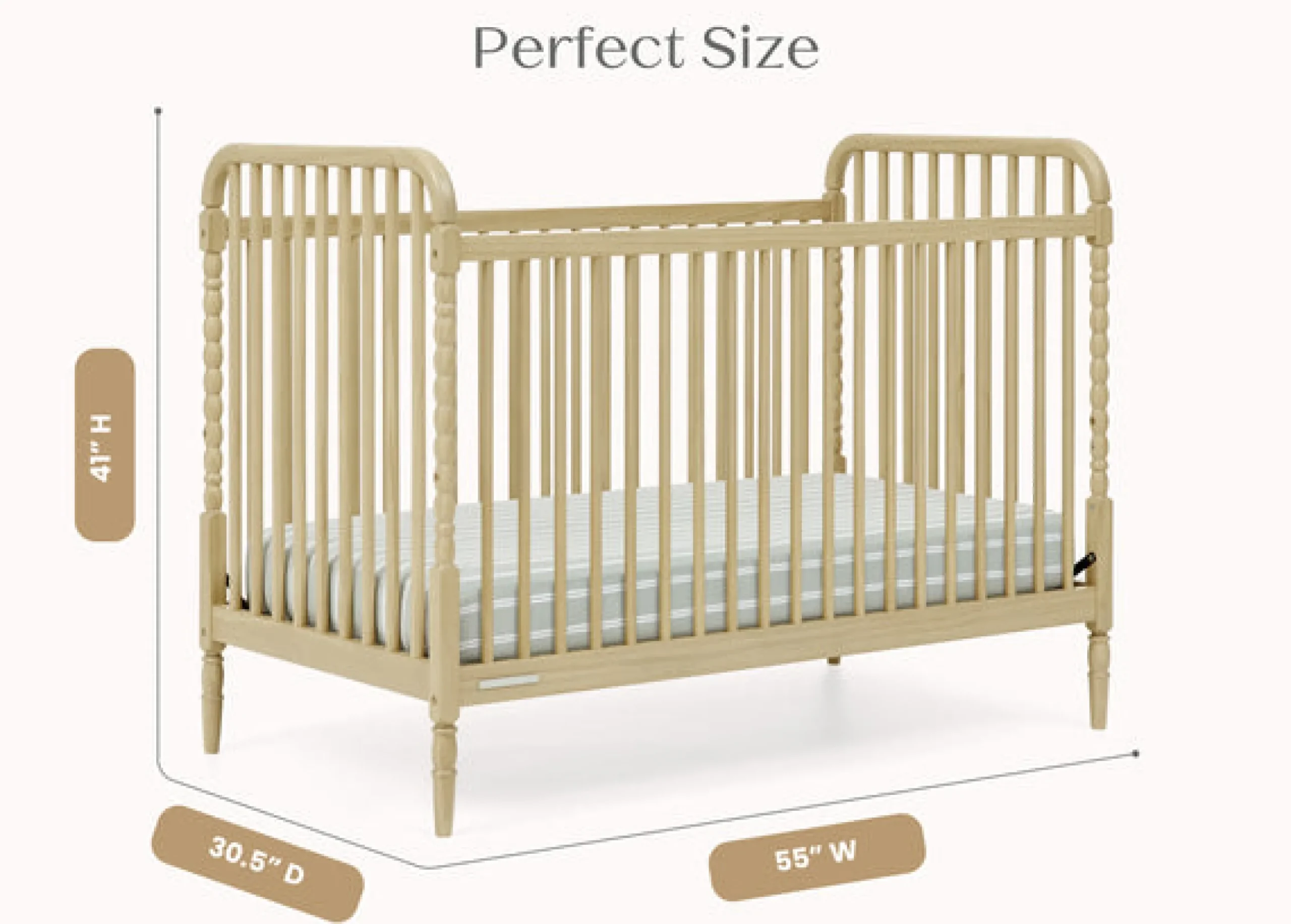 Serena 4-in-1 Convertible Crib
