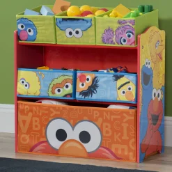 Sesame Street Multi-Bin Toy Organizer