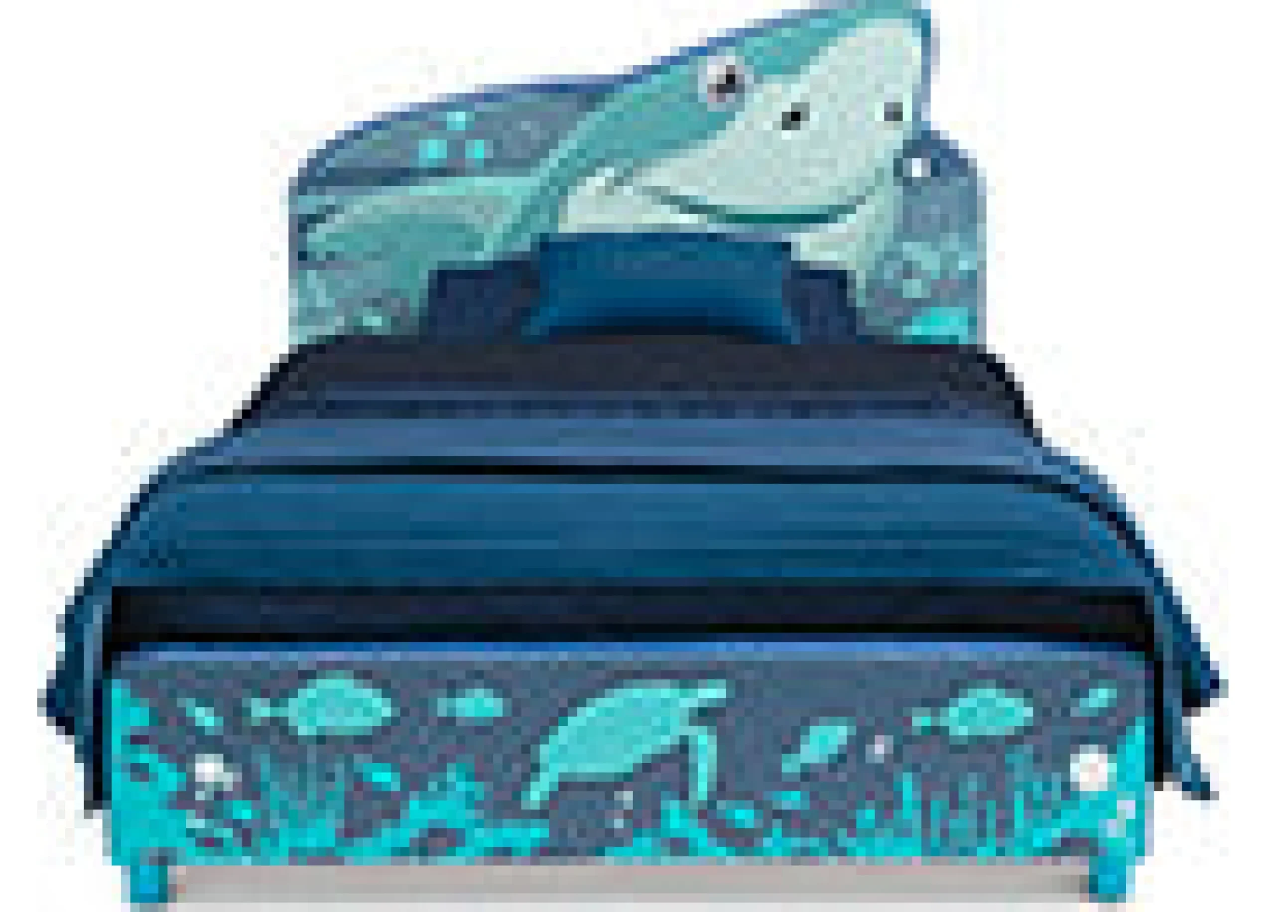 Shark Upholstered Twin Bed