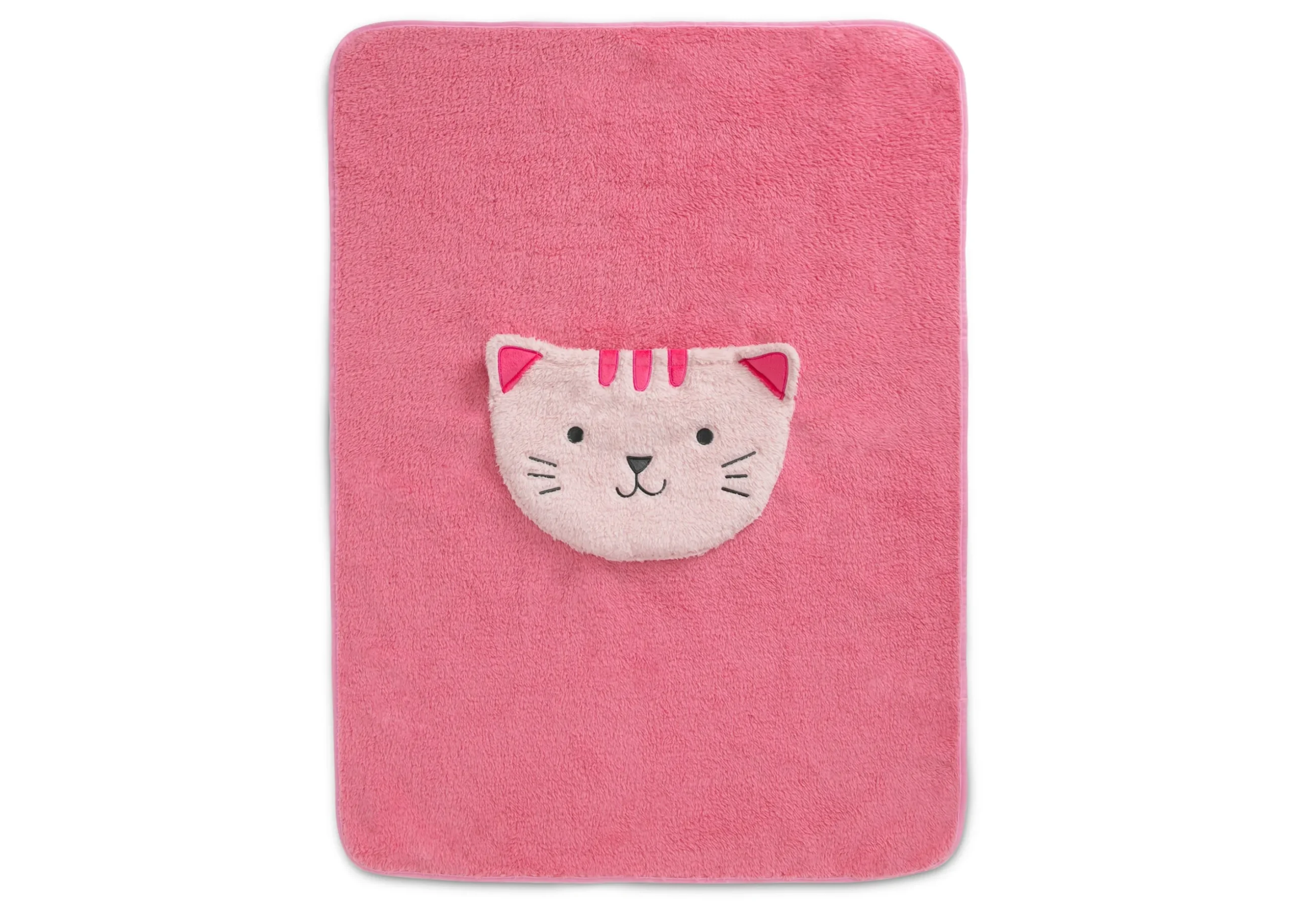 Sherpa Throw Blanket with Storage Pocket for Kids