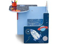 Space Adventures Chair Desk with Storage Bin
