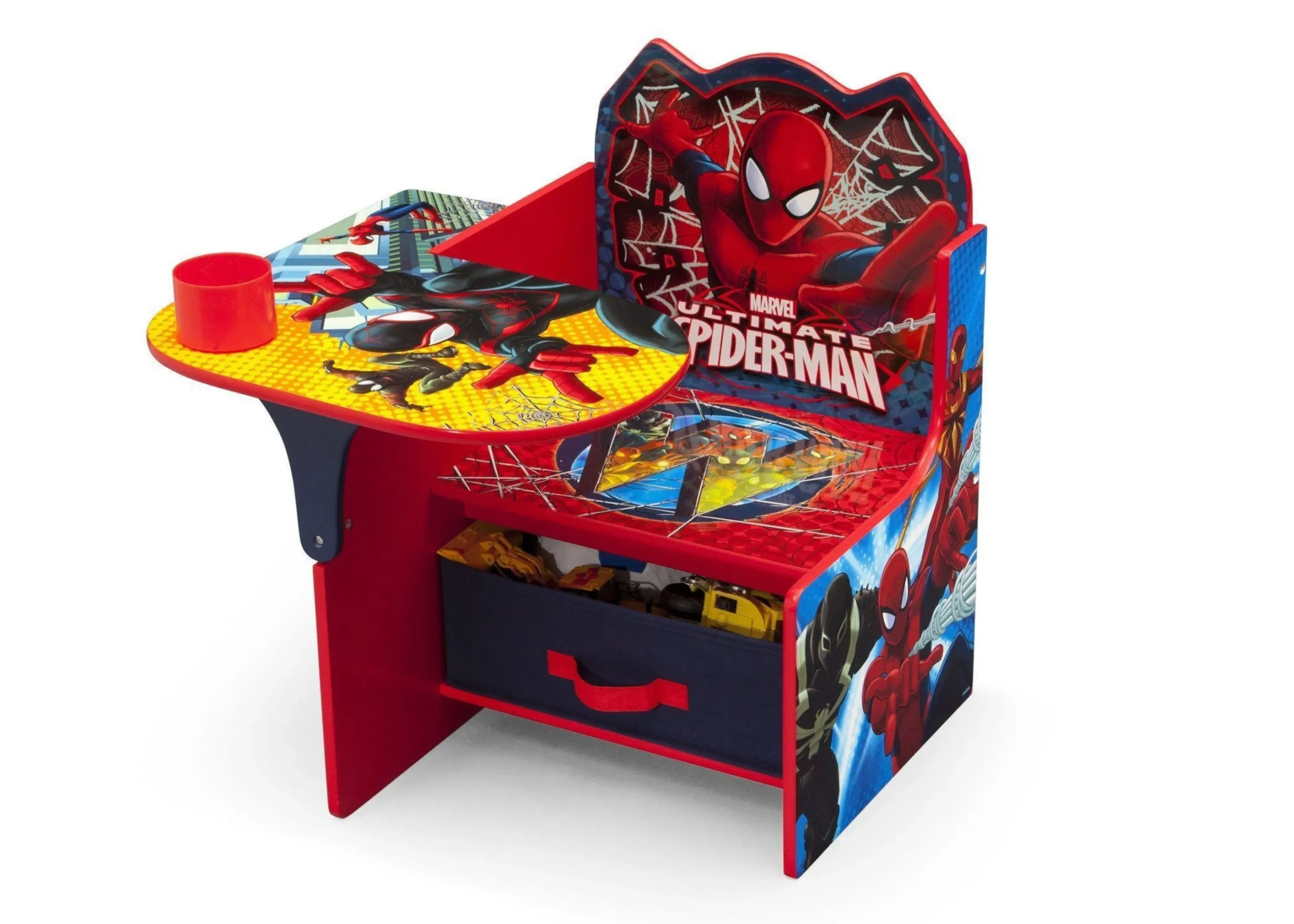 Spider-Man Chair Desk with Storage Bin