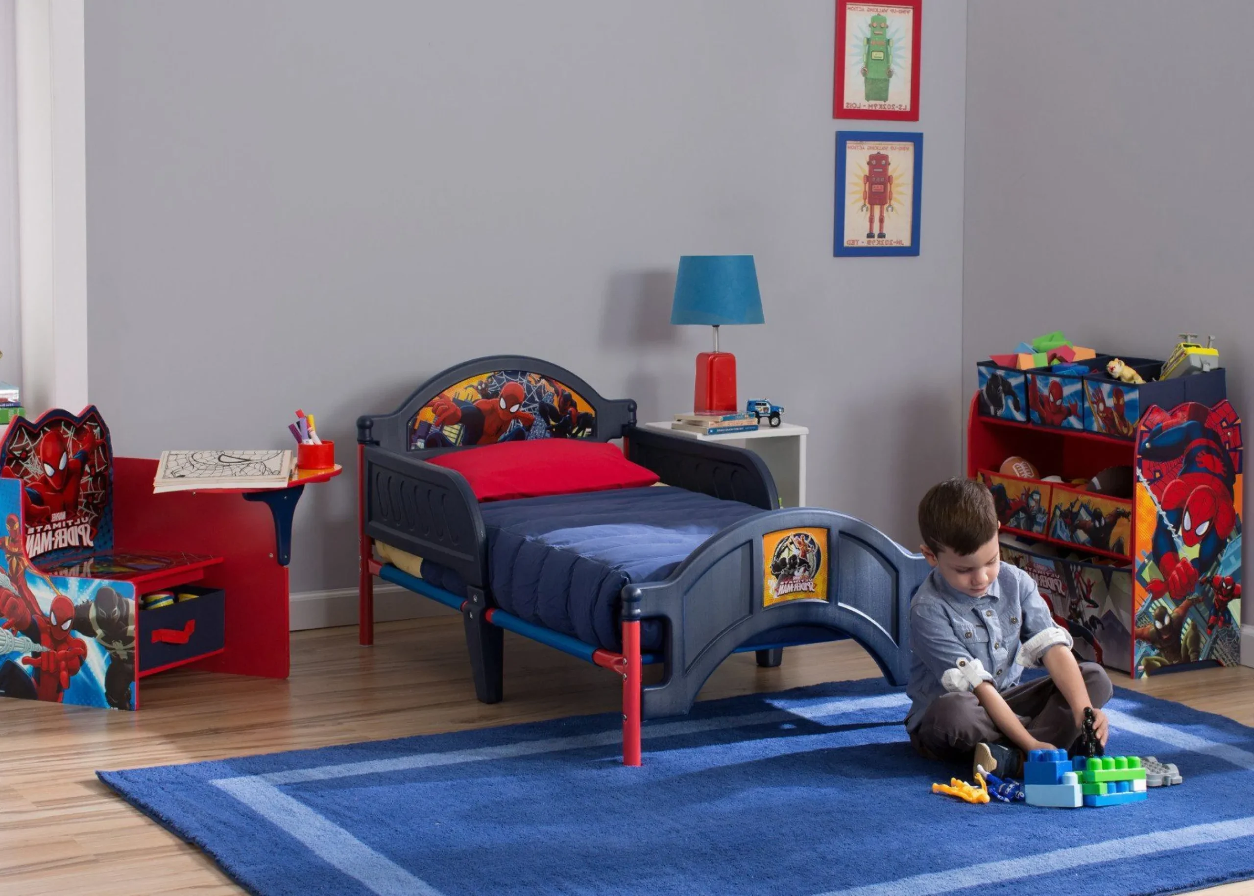 Spider-Man Plastic Toddler Bed