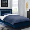 Upholstered Twin Bed
