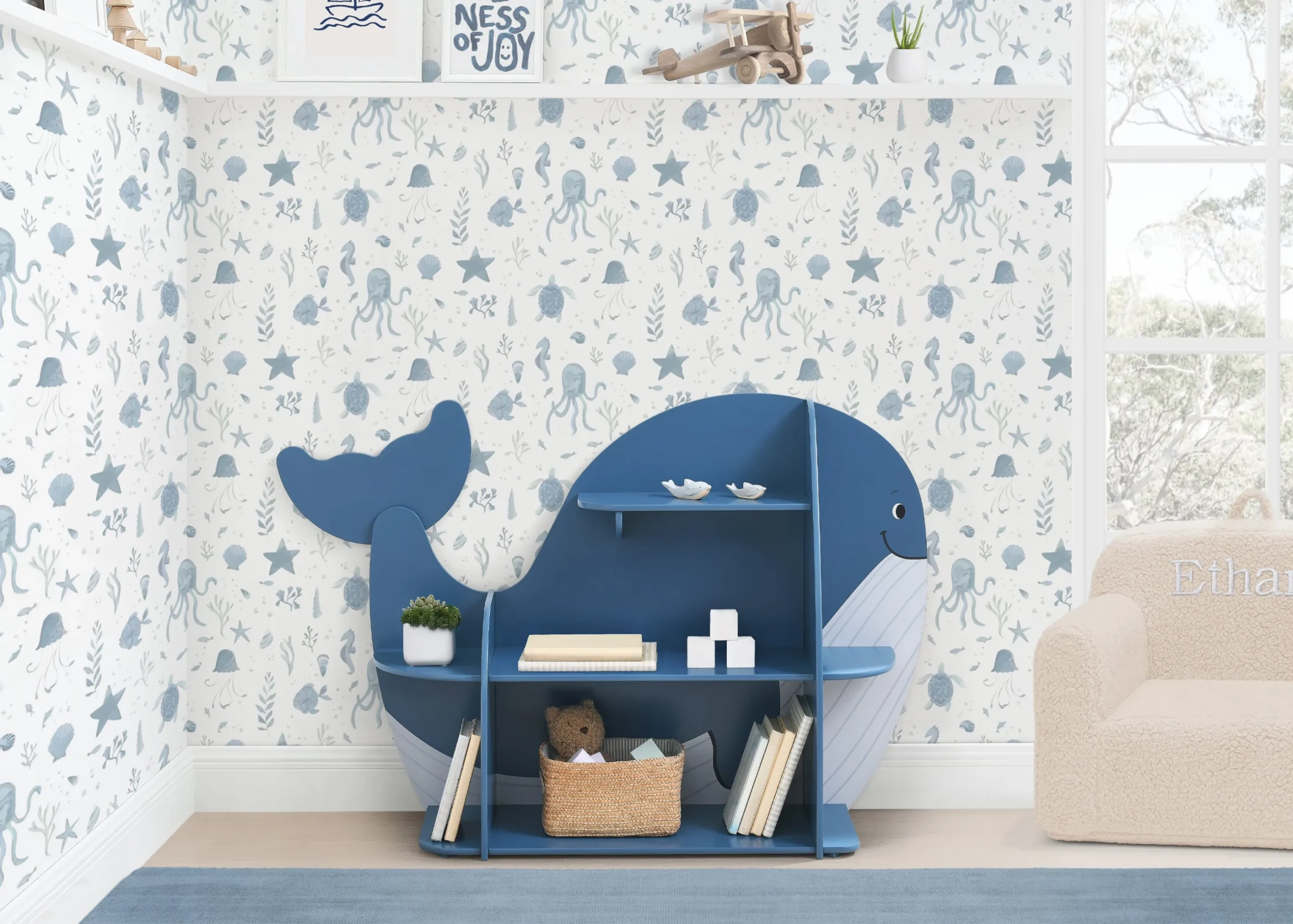Whale Bookcase
