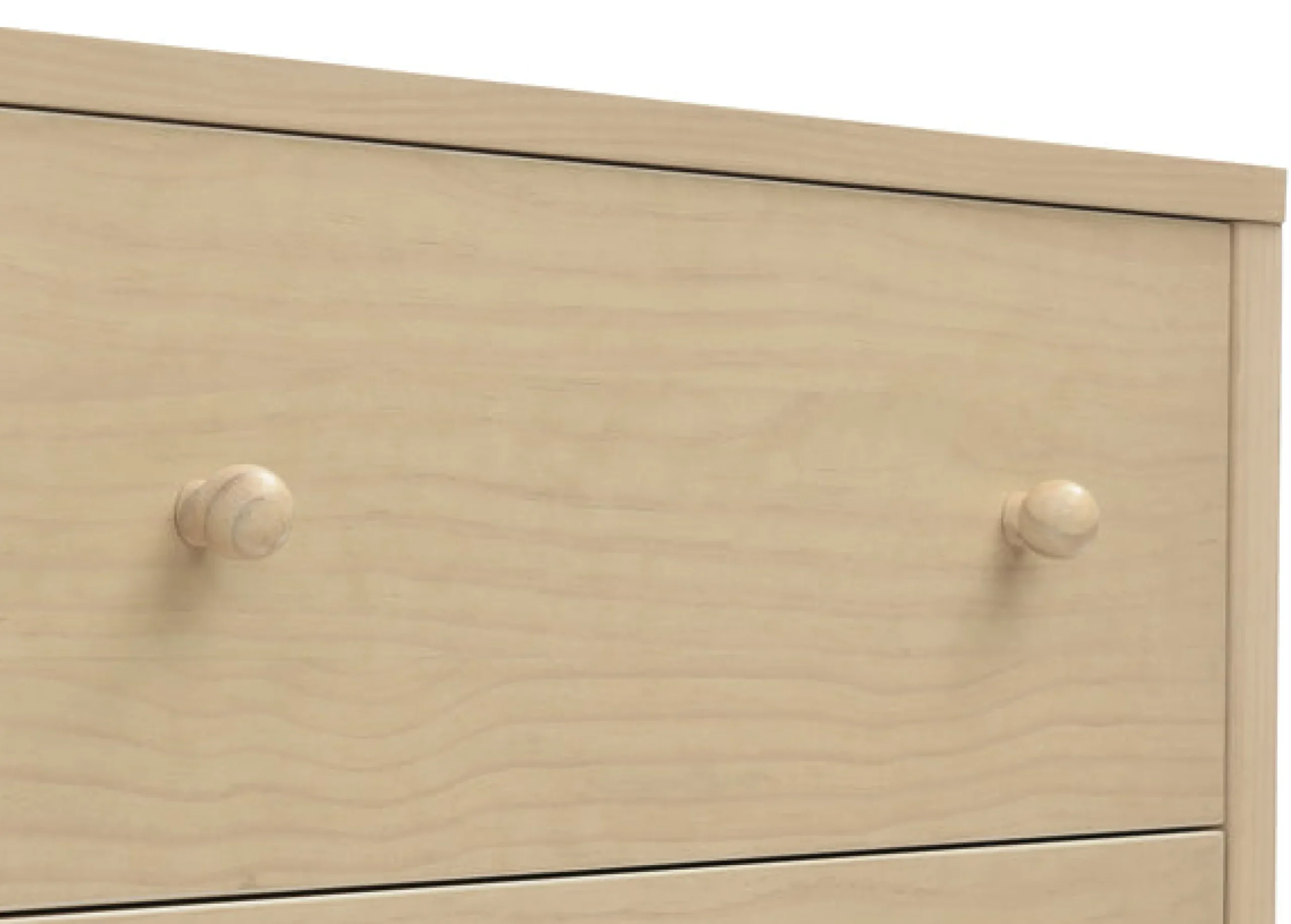 William 3 Drawer Dresser with Changing Top and Interlocking Drawers