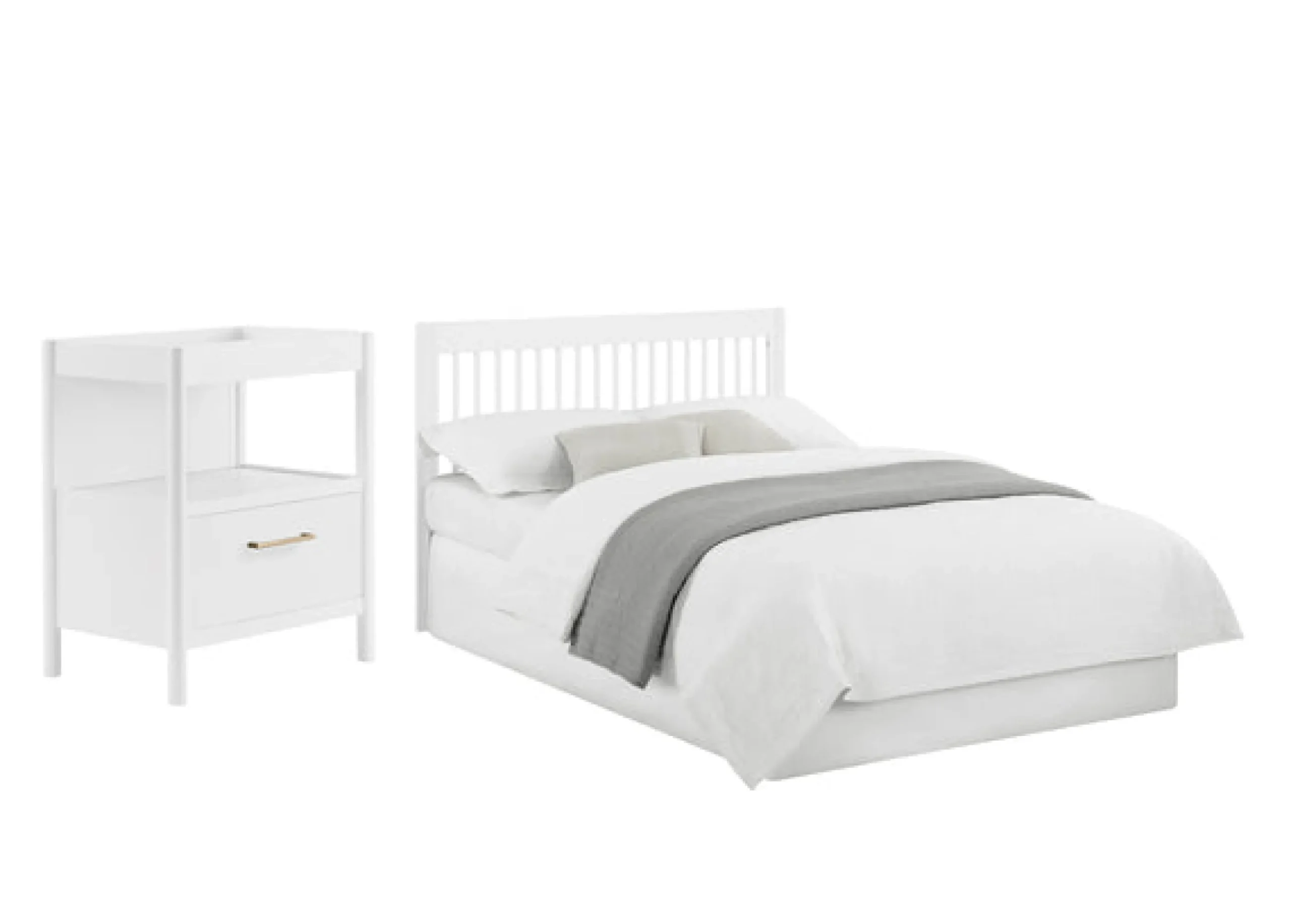 Zoe 5-in-1 Convertible Crib and Changer